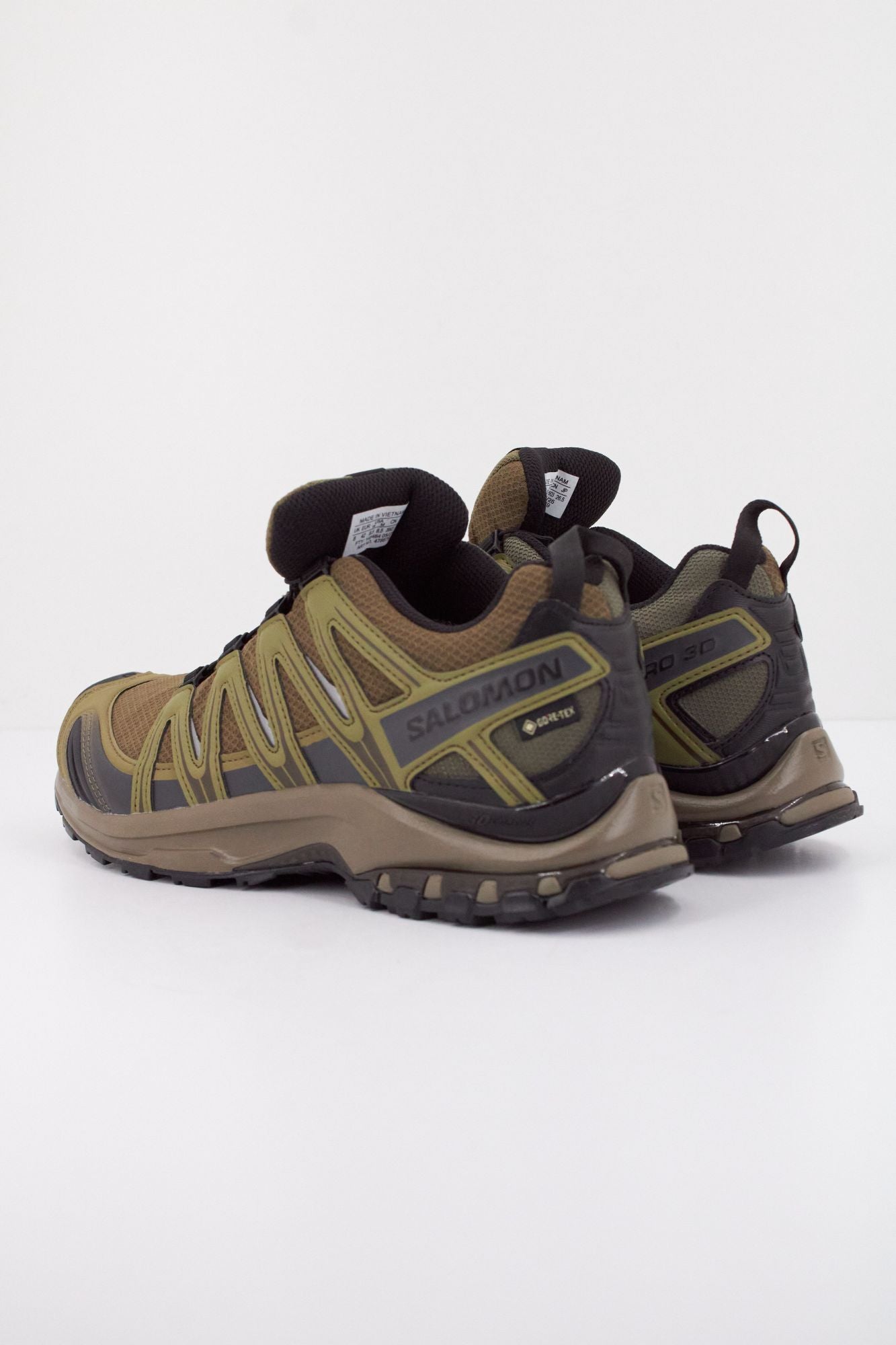 SALOMON XA PRO 3D GT en color VERDE (4)
