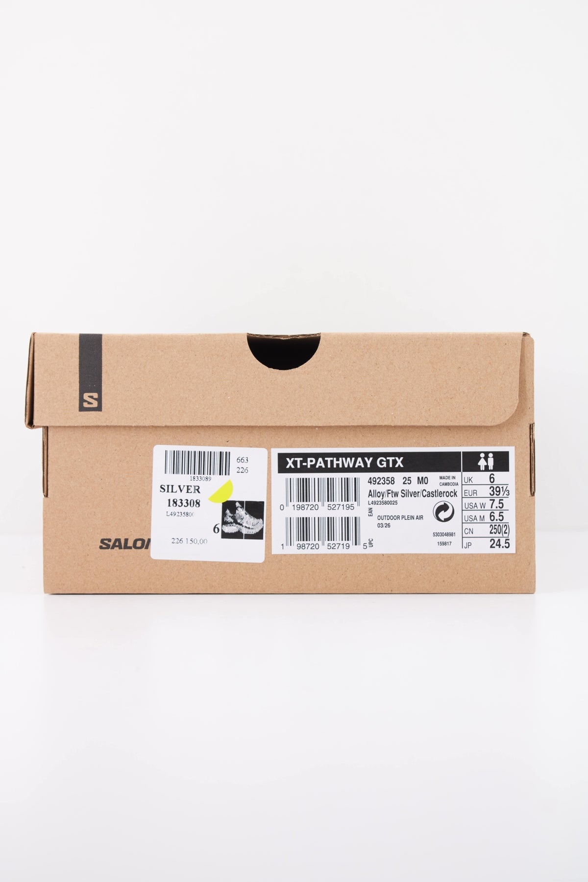 SALOMON XT PATHWAY GTX en color PLATA (6)