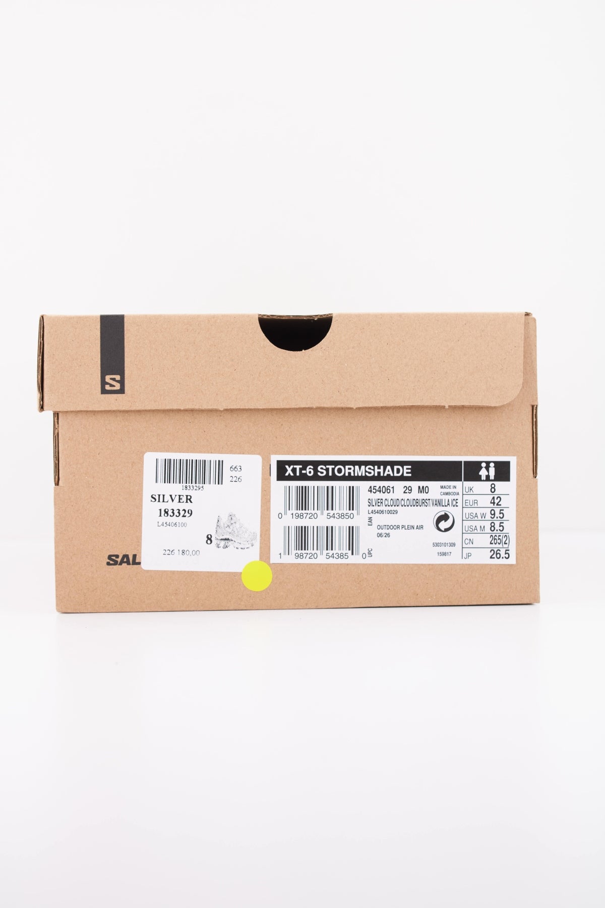 SALOMON XT 6 STORMSHADE en color GRIS (6)
