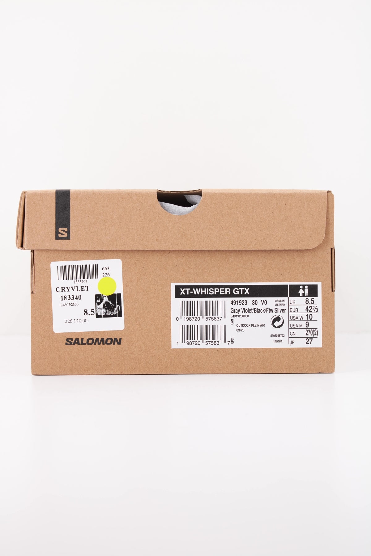 SALOMON XT WHISPER GTX en color GRIS (6)