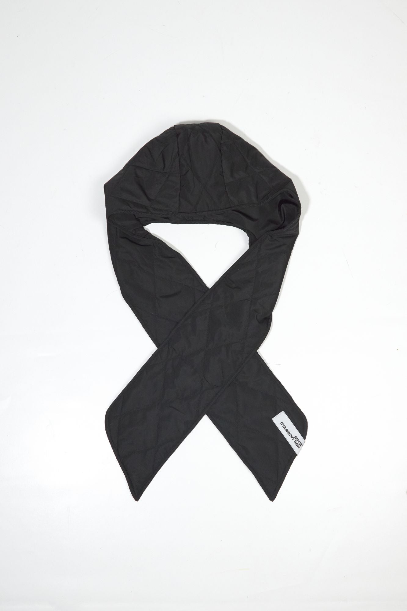 KARL LAGERFELD JEANS HOODED SCARF en color NEGRO (1)