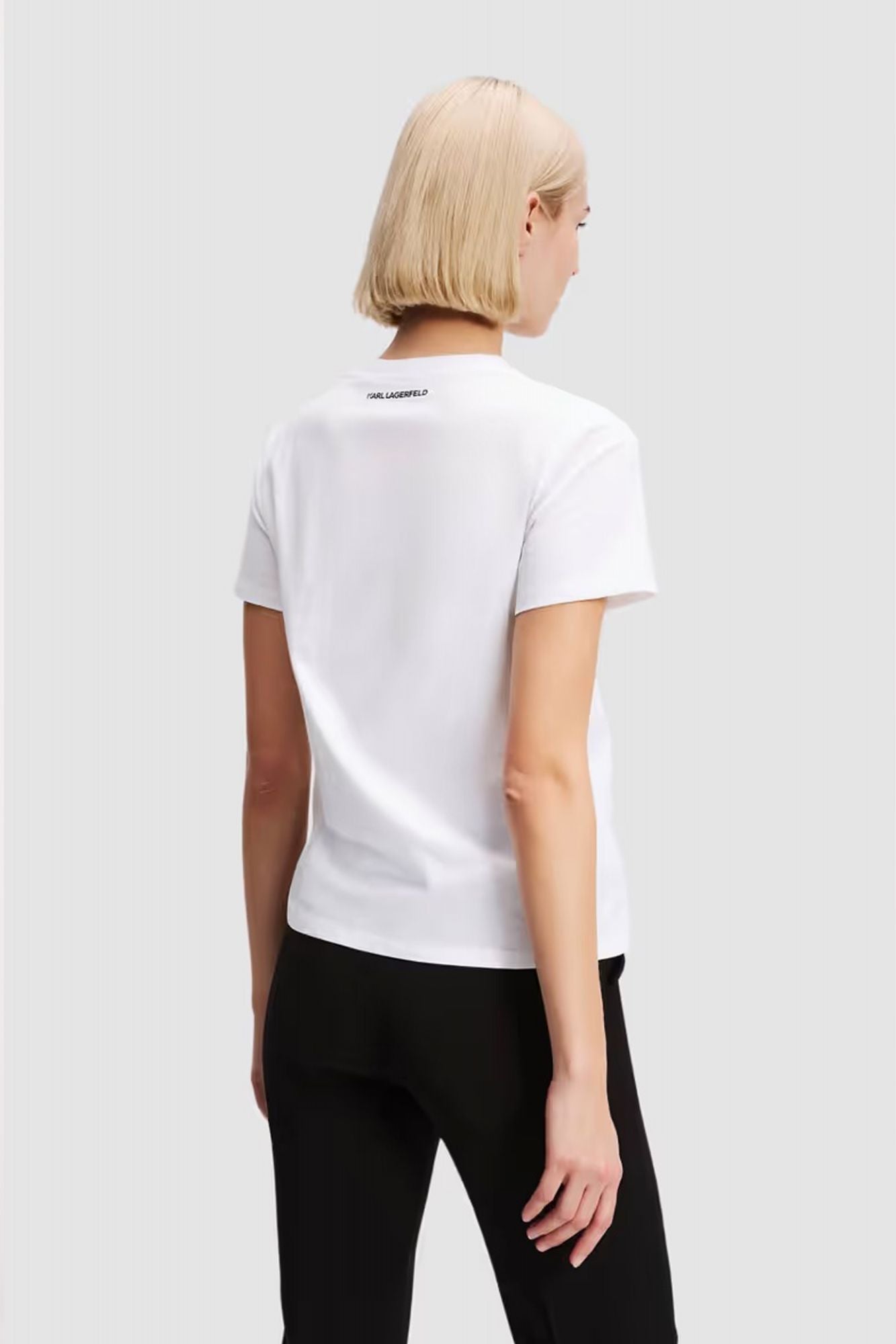 KARL LAGERFELD JEANS RSG T-SHIRT en color BLANCO (3)