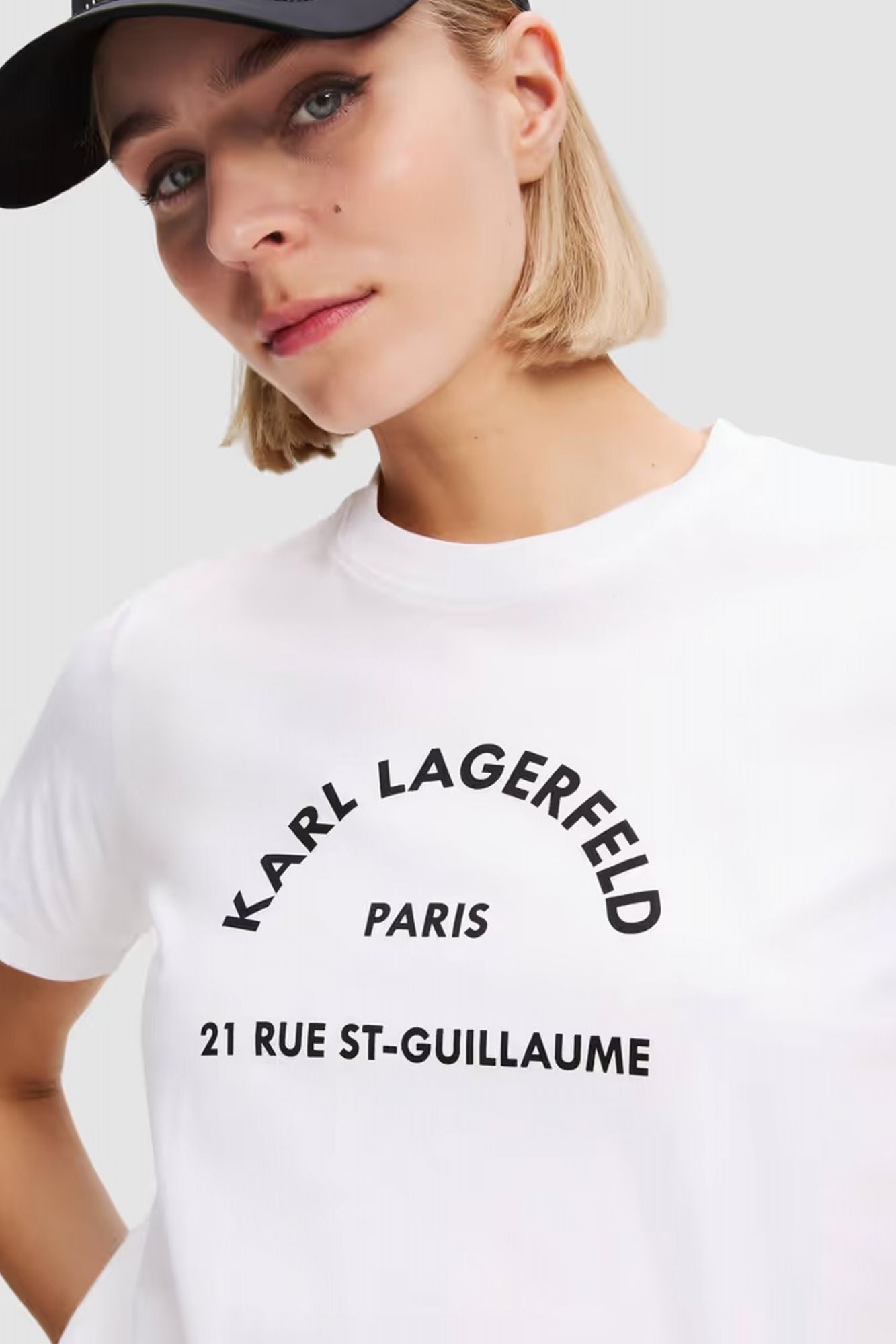 KARL LAGERFELD JEANS RSG T-SHIRT en color BLANCO (4)
