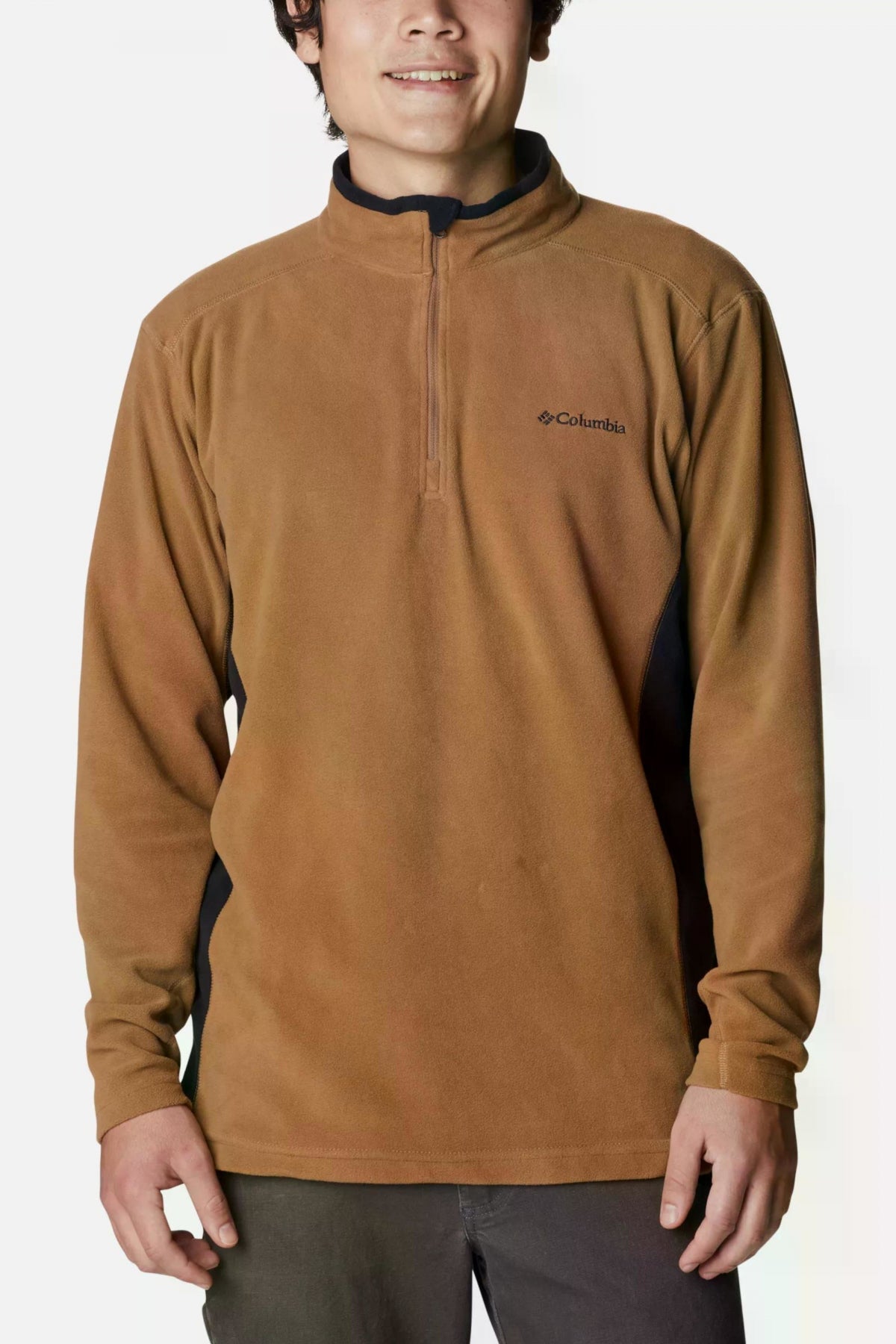 COLUMBIA KLAMATH RANGE II HALF ZIP en color MARRON (1)