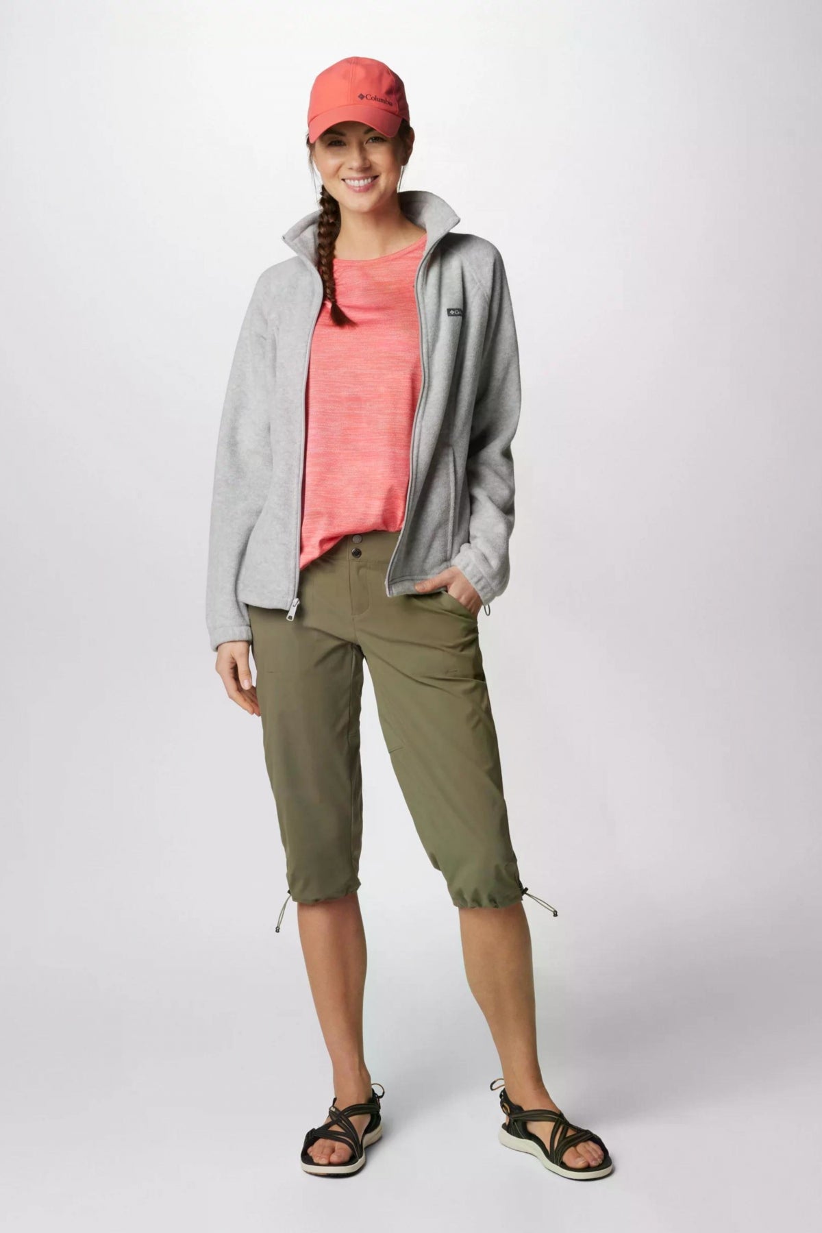 COLUMBIA BENTON SPRINGS FULL ZIP en color GRIS (4)