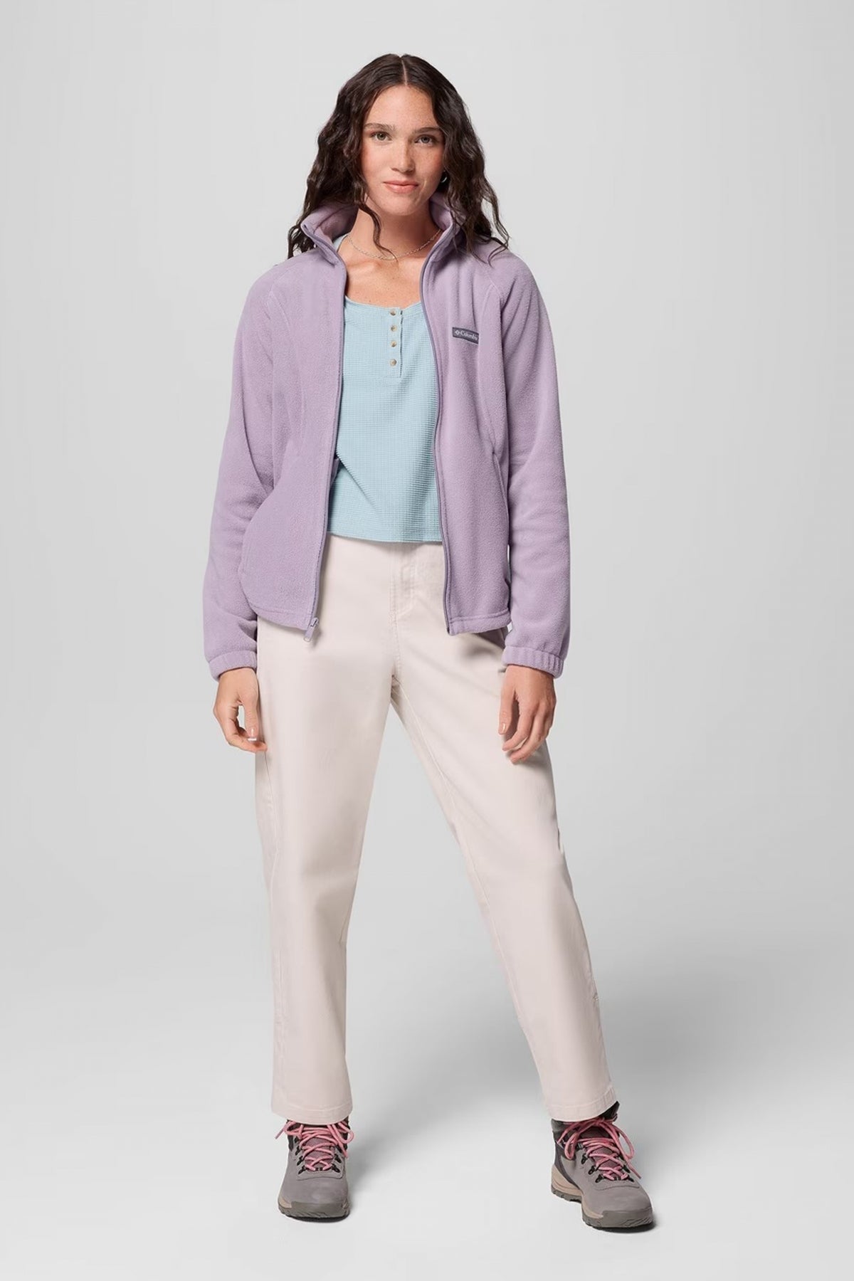 COLUMBIA BENTON SPRINGS FULL ZIP en color VIOLETA (4)