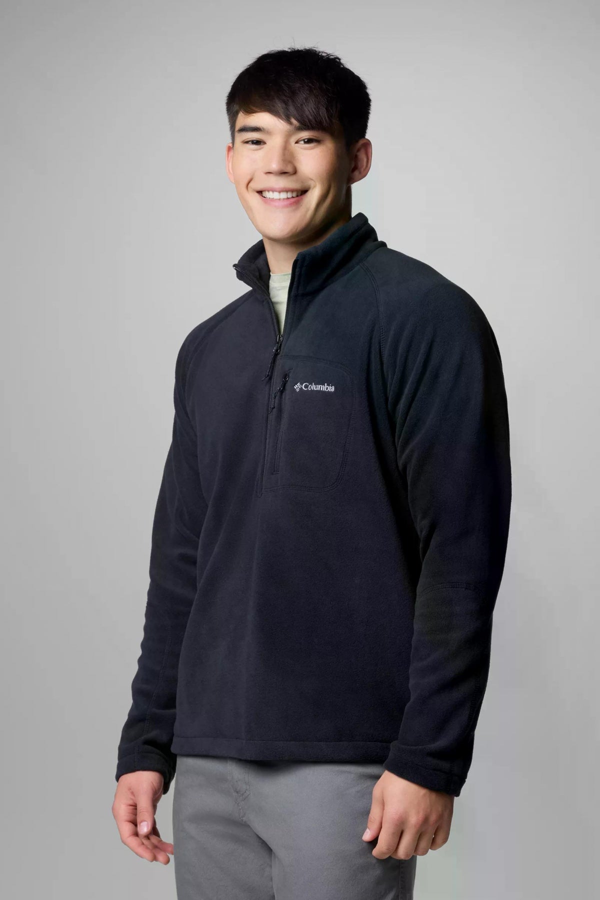 COLUMBIA FAST TREK III HALF ZIP FL en color NEGRO (3)