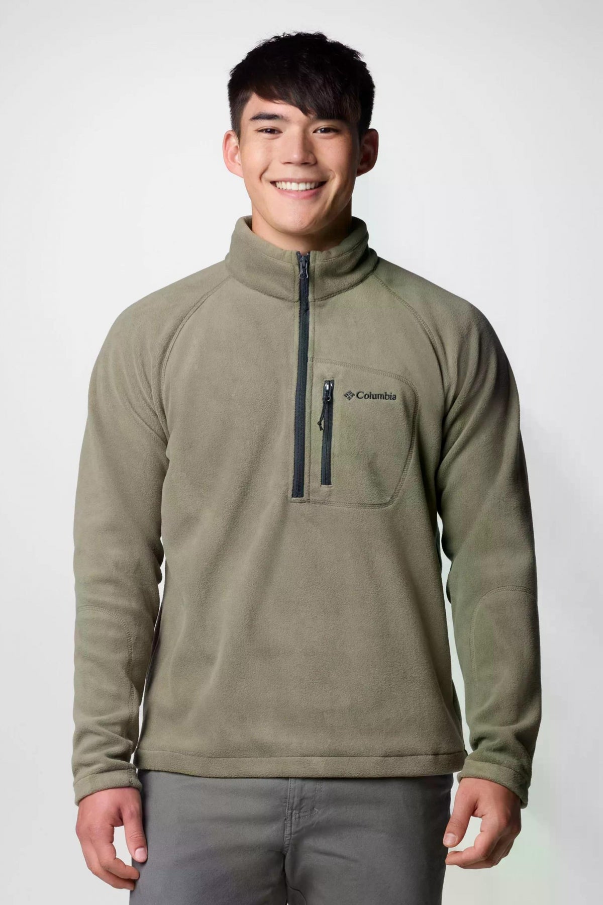 COLUMBIA FAST TREK III HALF ZIP FL en color VERDE (1)
