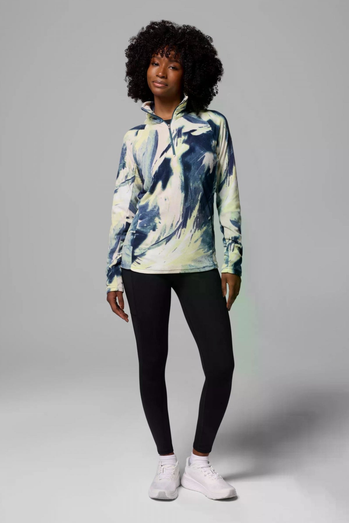 COLUMBIA GLACIAL IV PRINT 1/2 ZIP en color MULTICOLOR (4)