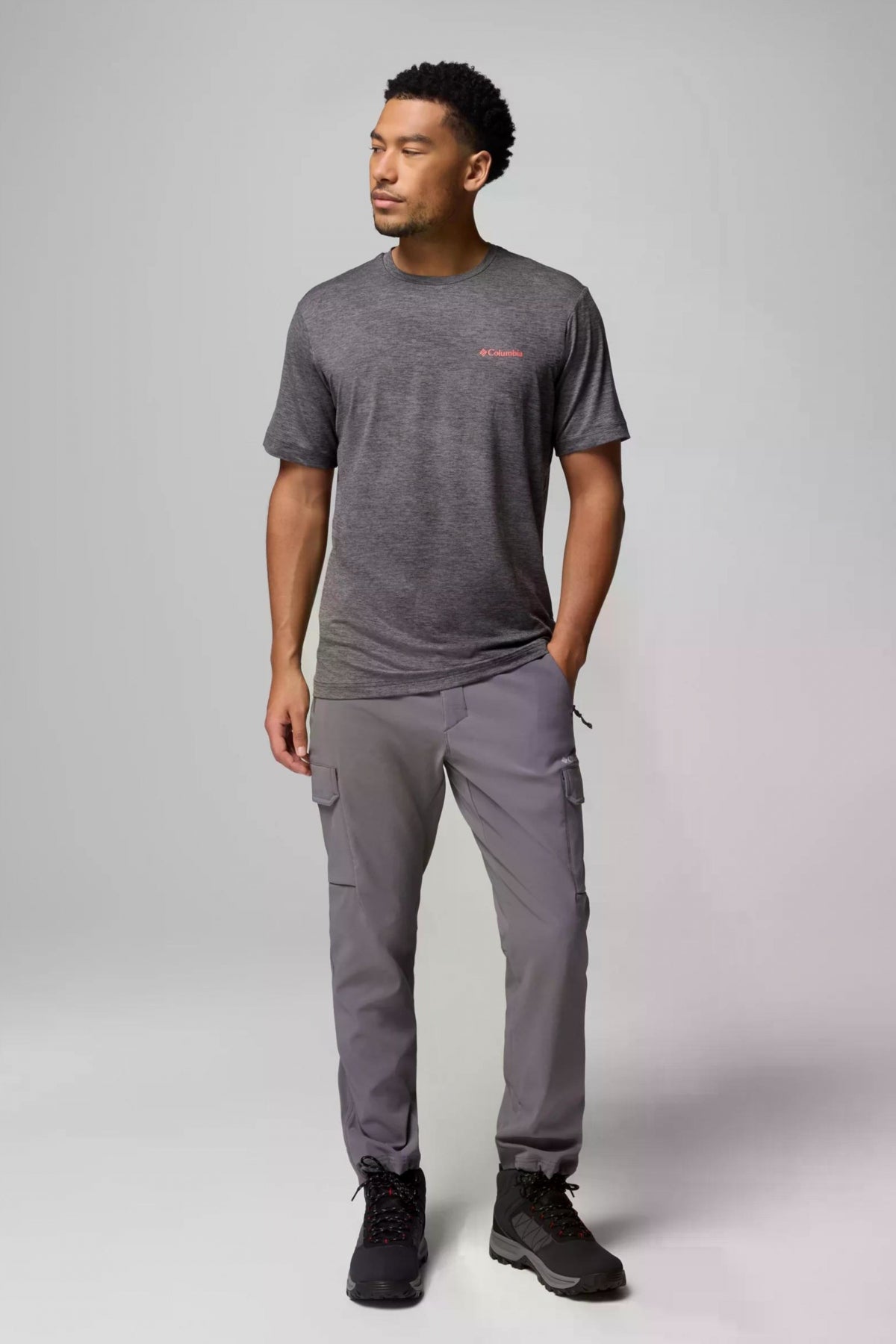 COLUMBIA KWICK HIKE BACK GRAPHIC S en color GRIS (4)