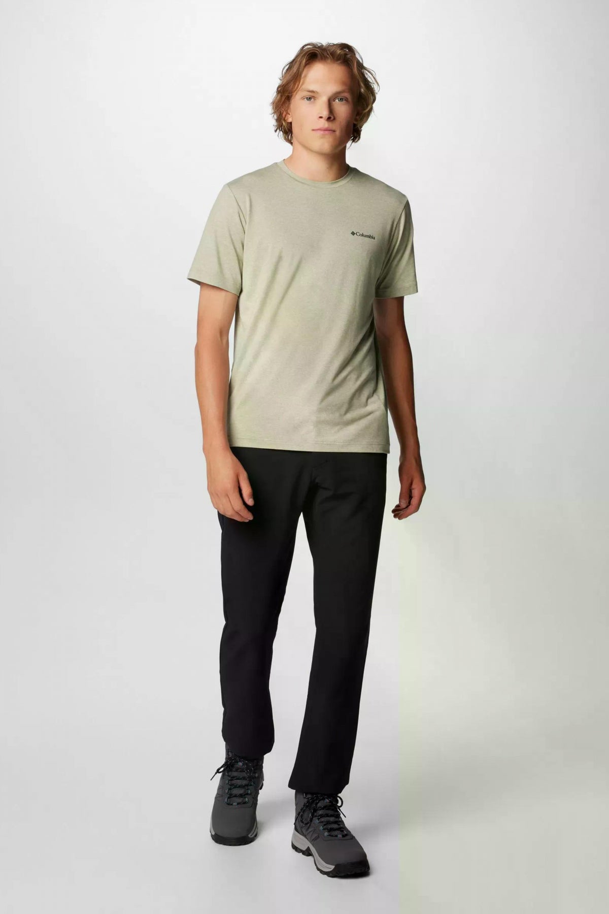 COLUMBIA TECH TRAIL CREW NECK II en color VERDE (4)