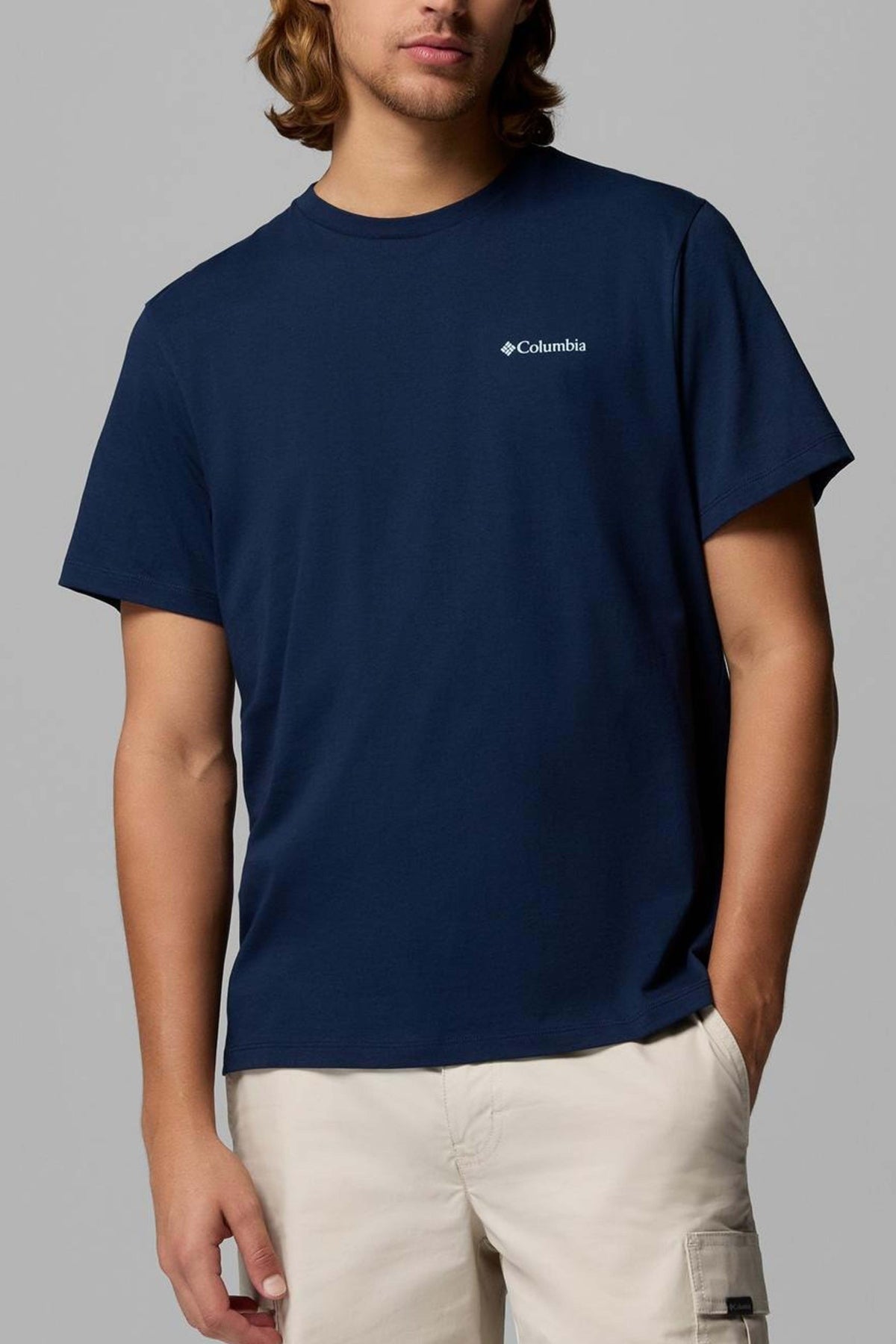 COLUMBIA CSC LOGO BACK TEE en color AZUL (1)