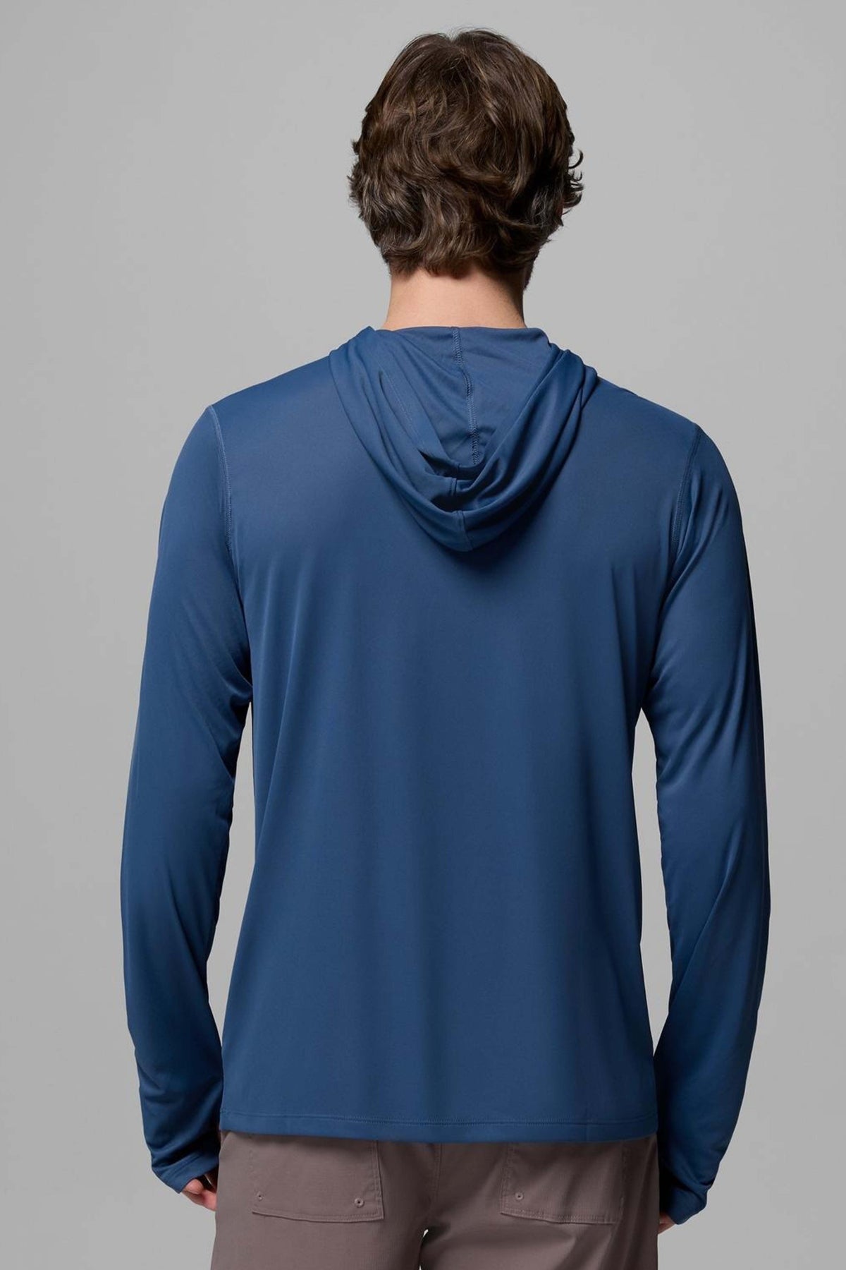 COLUMBIA ZERO RULES LIGHT HOODIE en color AZUL (2)