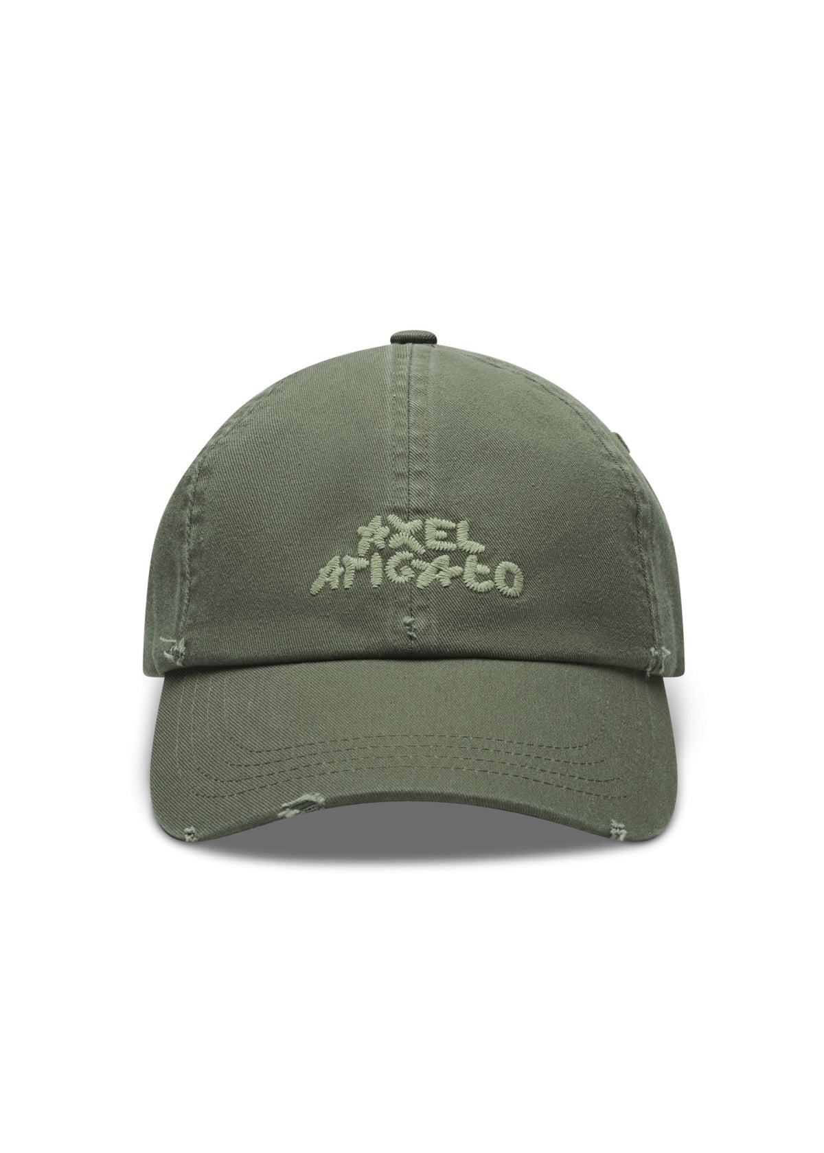 AXEL ARIGATO X3962006 FLORAL WASHED CAP en color VERDE (1)