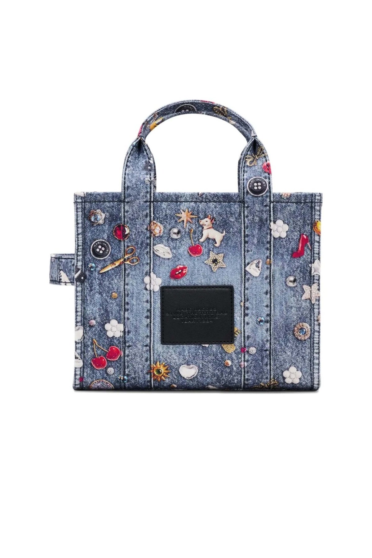 MARC JACOBS THE SMALL TOTE en color AZUL (2)