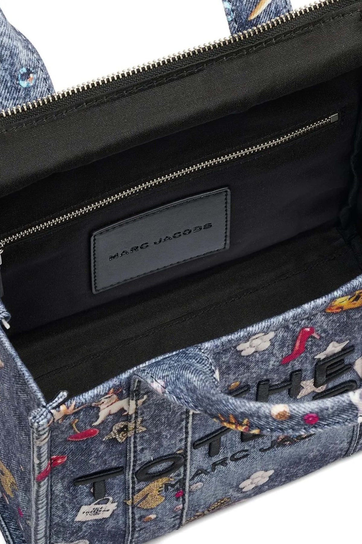 MARC JACOBS THE SMALL TOTE en color AZUL (3)