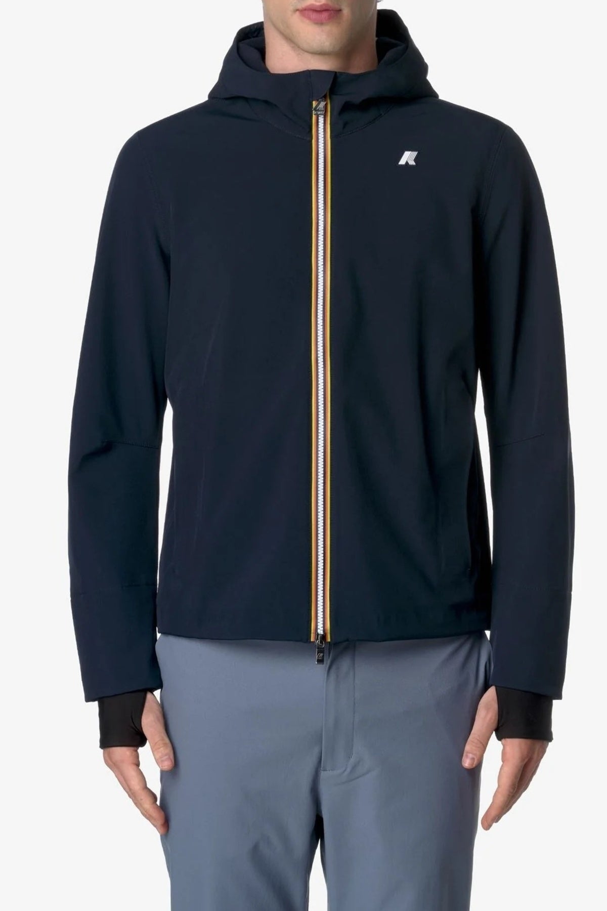 K-WAY JACKO BONDED en color AZUL (1)