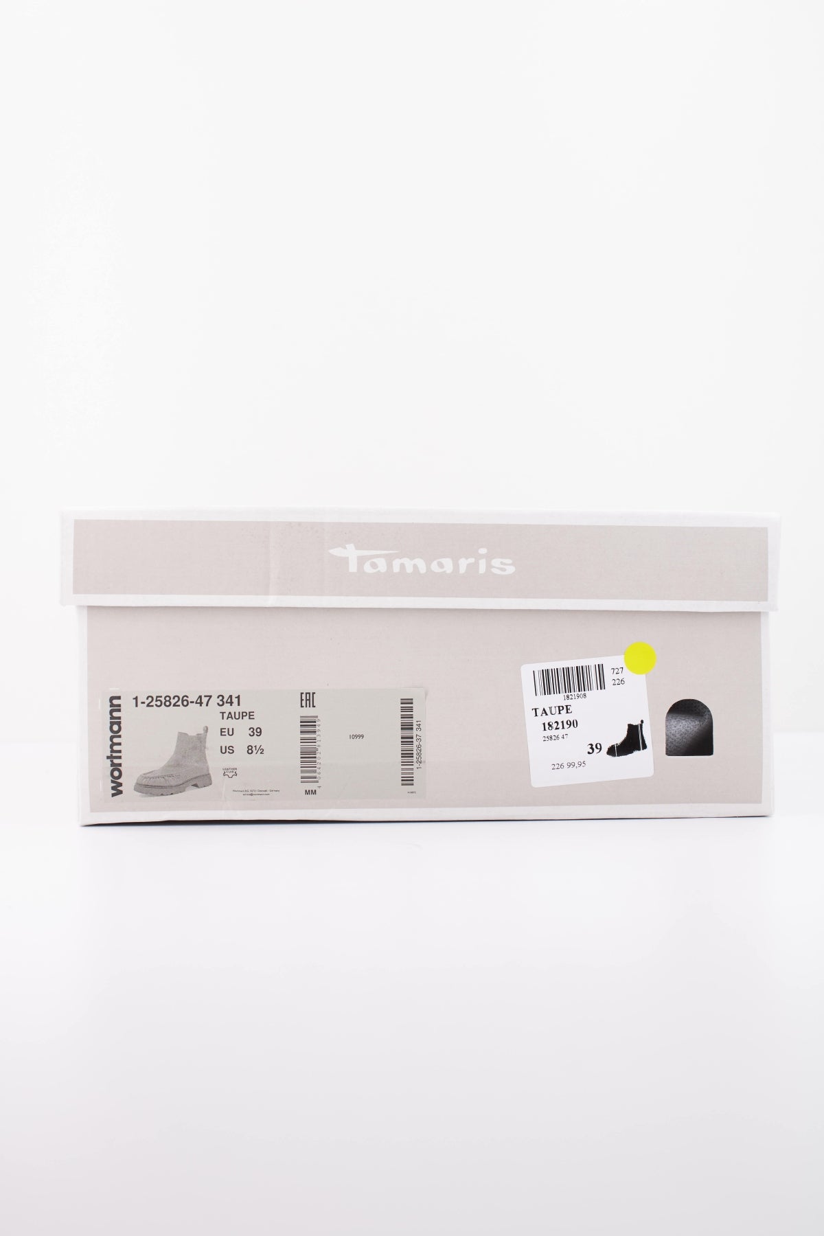 TAMARIS 25826 47 BOTIN GOMAS LATERALES en color MARRON CLARO (6)