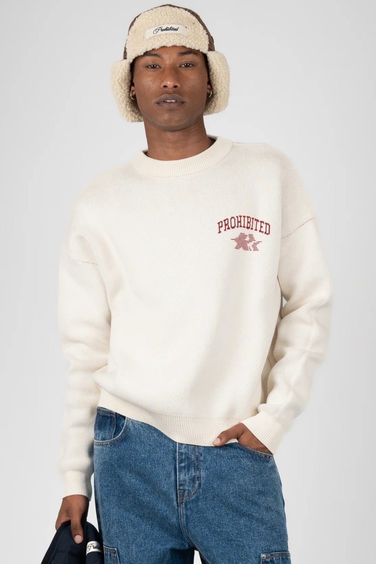 PROHIBITED AVANTGARDE KNIT SWEATER en color (1)