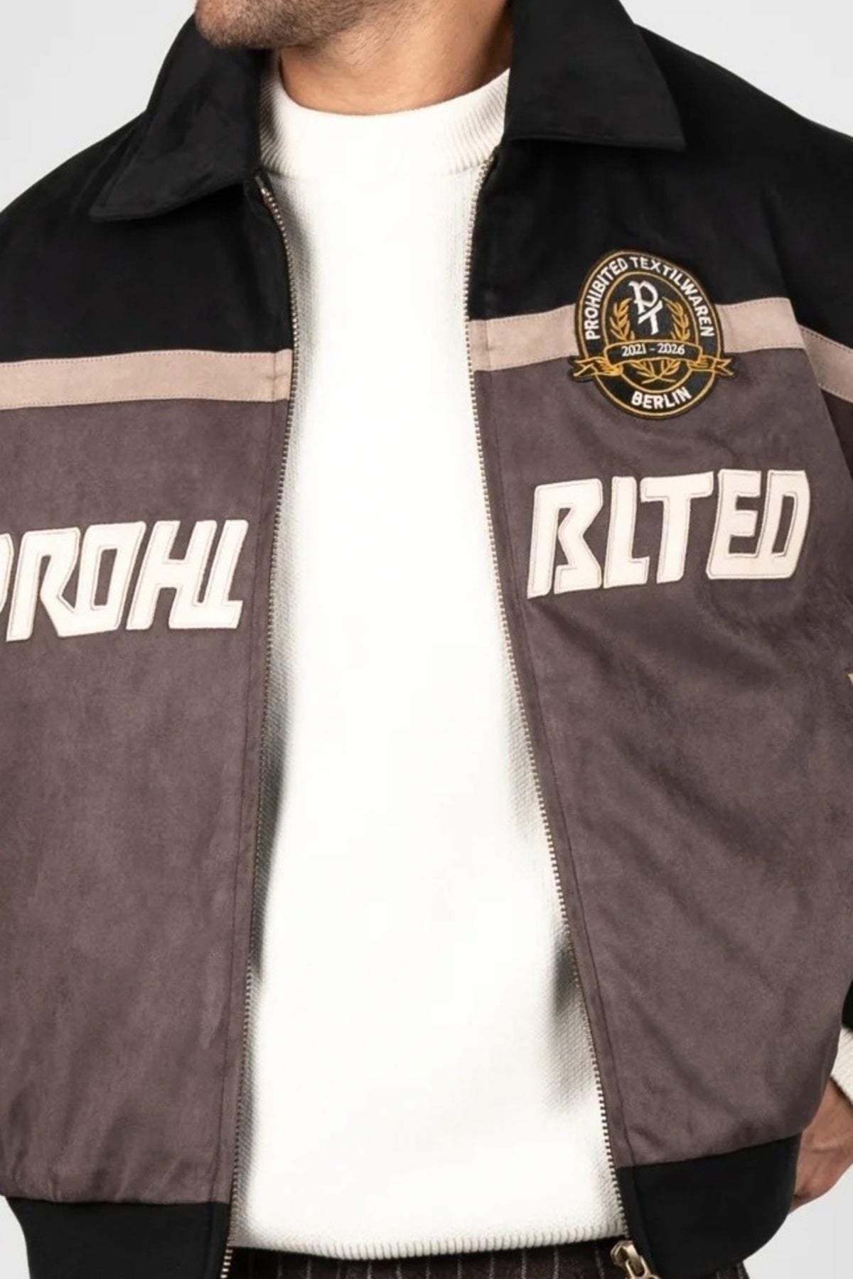 PROHIBITED OLD ERA SUEDE JACKET en color (3)