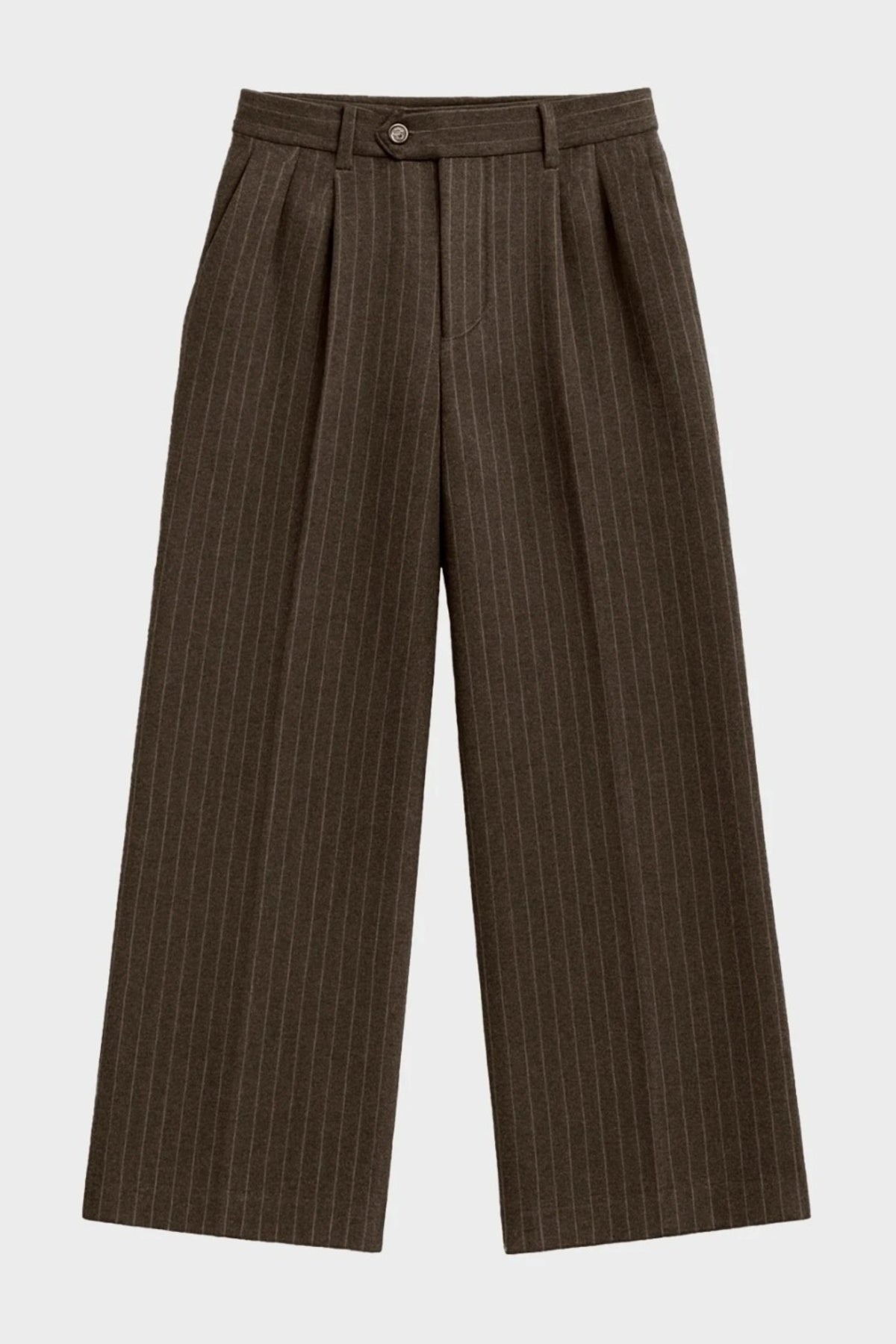 PROHIBITED REVIVAL PINSTRIPE PLEATED PANTS en color (4)