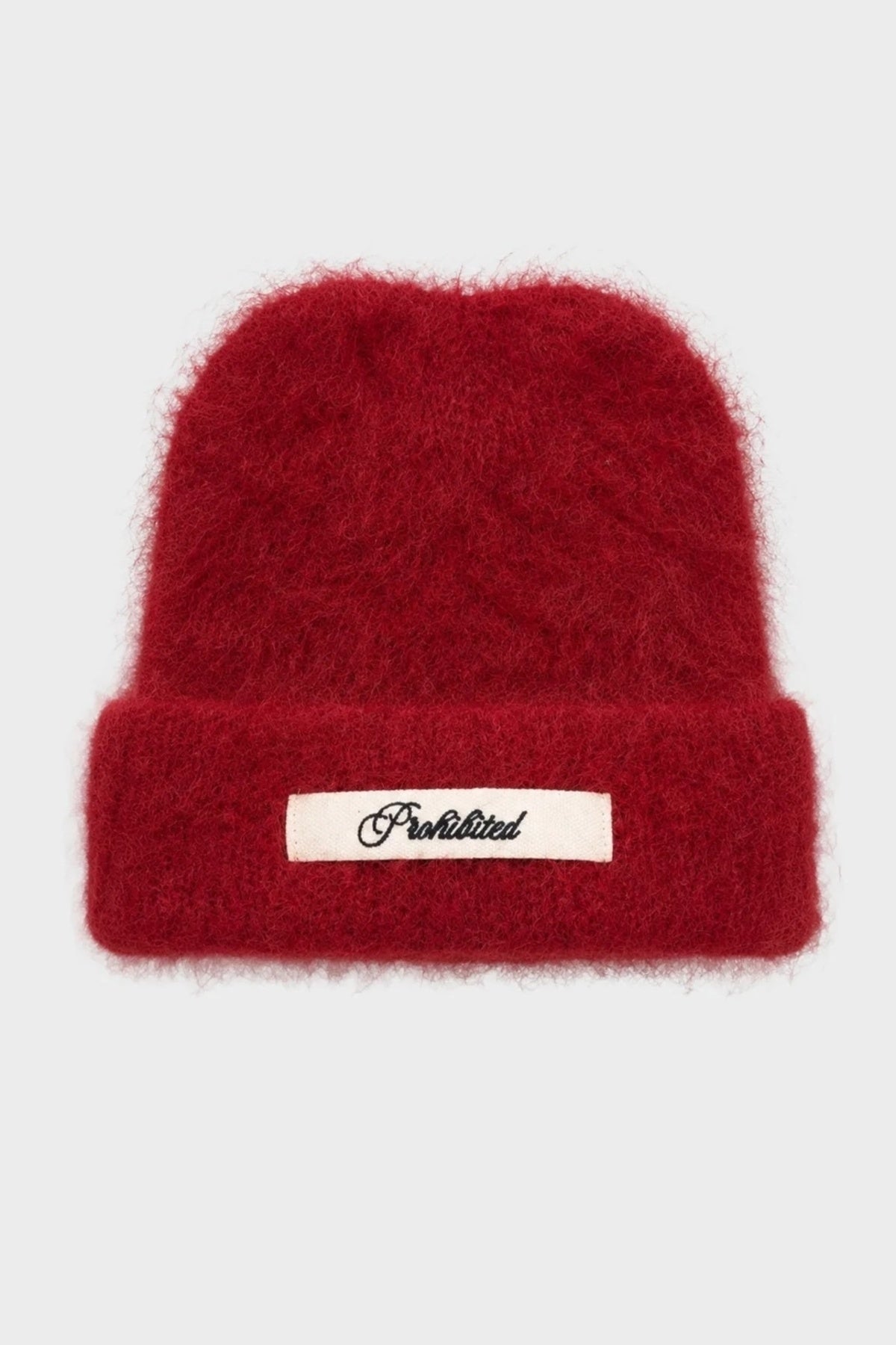 PROHIBITED SEASON KNIT BEANIE en color ROJO (1)