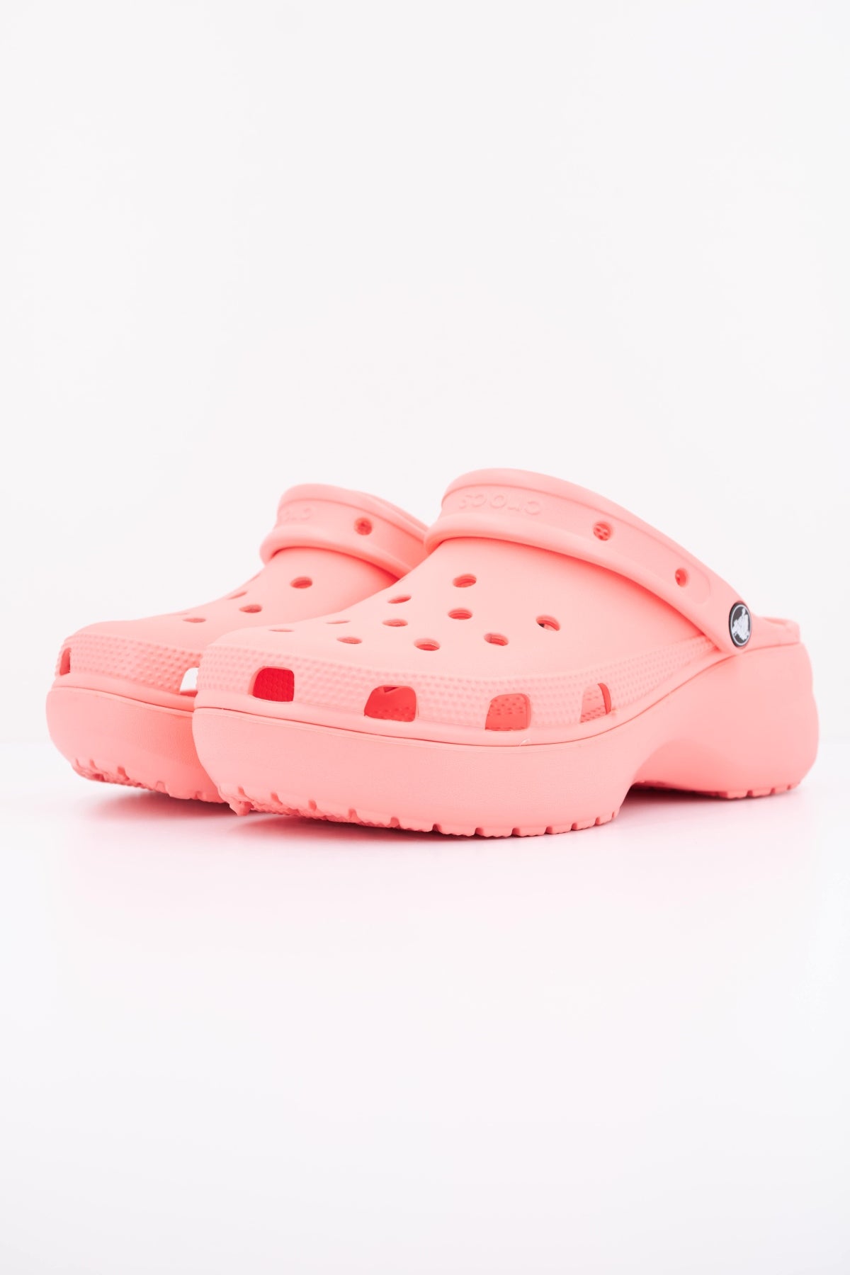 CROCS CLASSIC PLATFORM CLOG W en color ROSA (2)