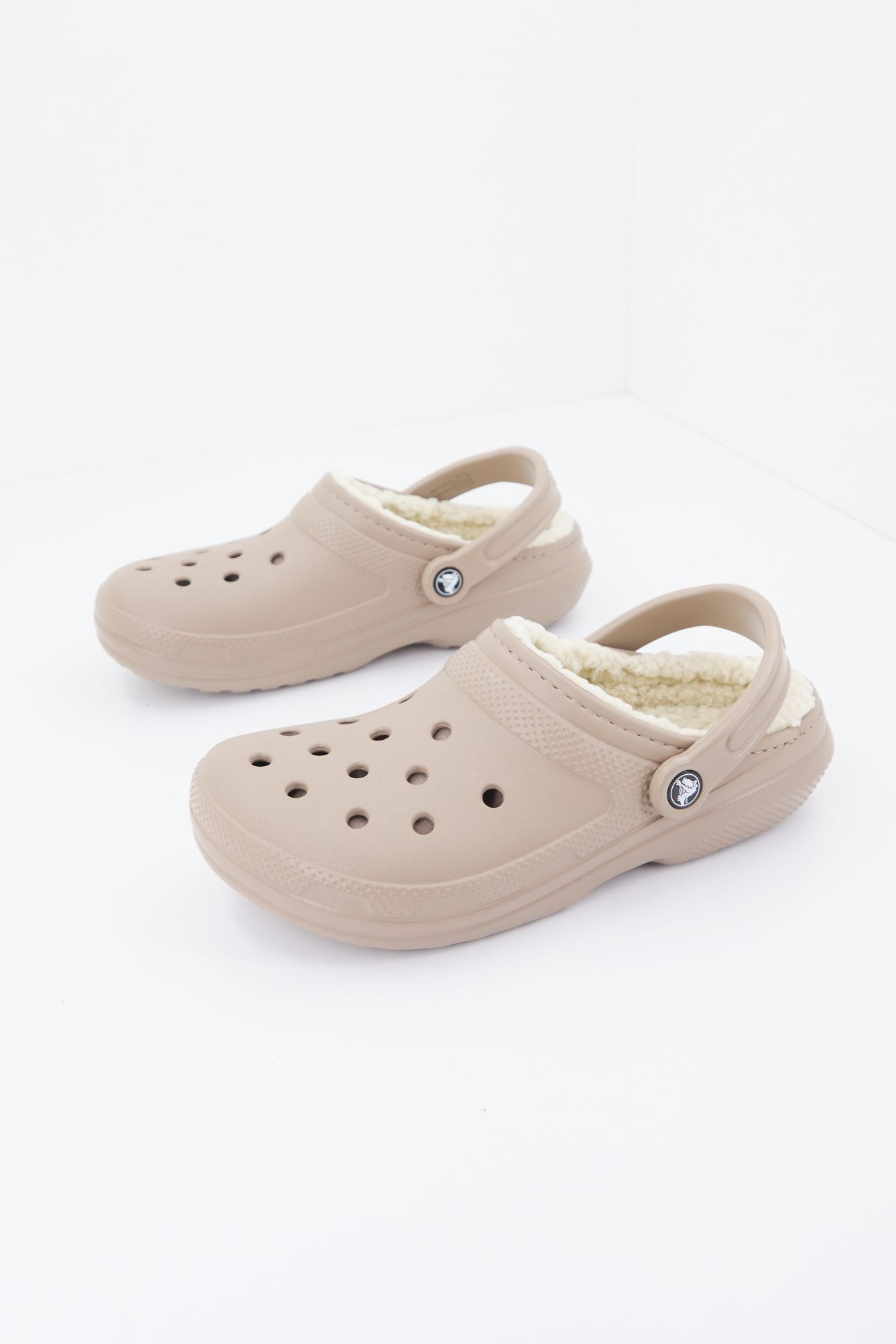 CROCS CLASSIC LINED CLOG en color MARRON (1)