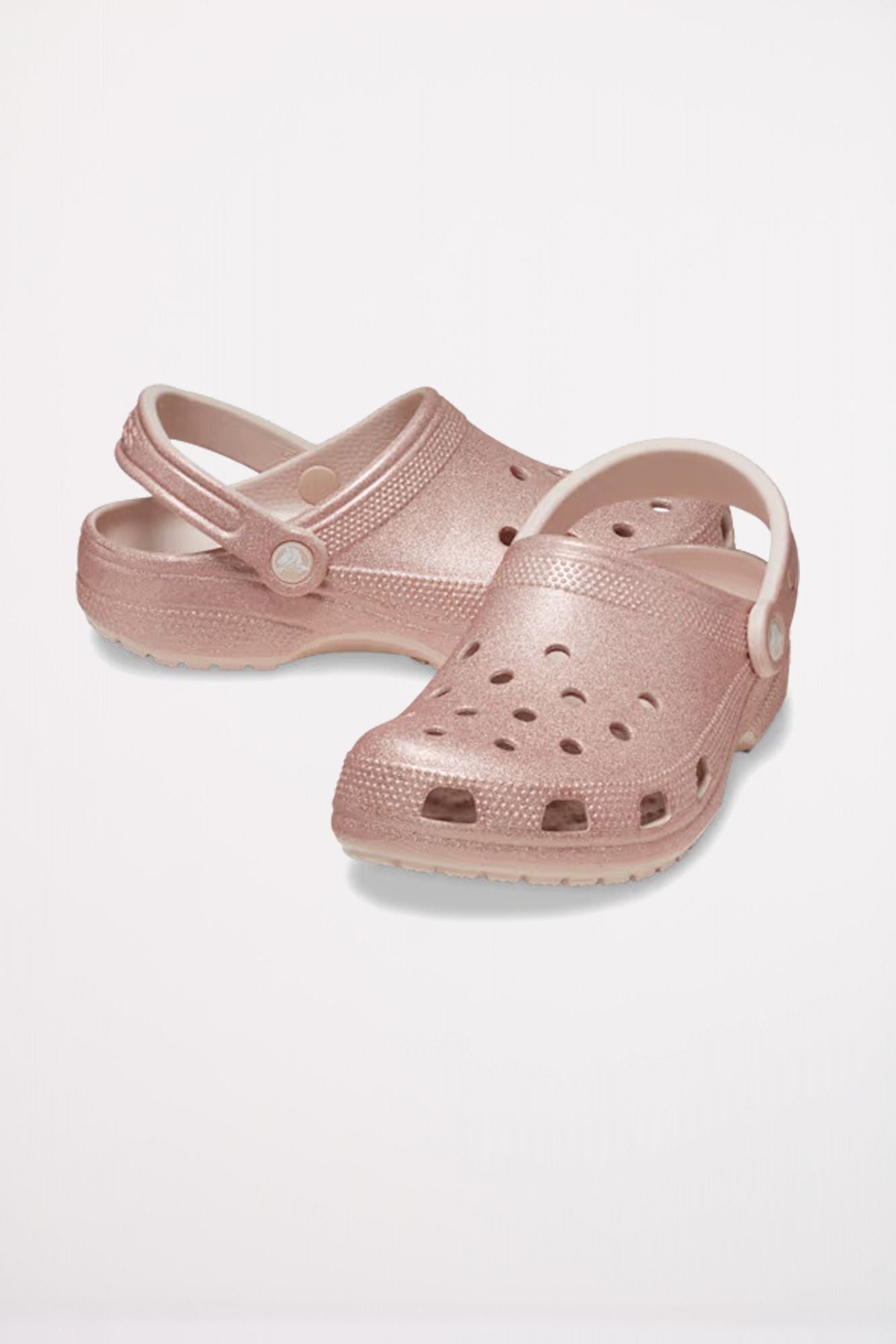 CROCS CLASSIC GLITTER CLOG en color ROSA (2)
