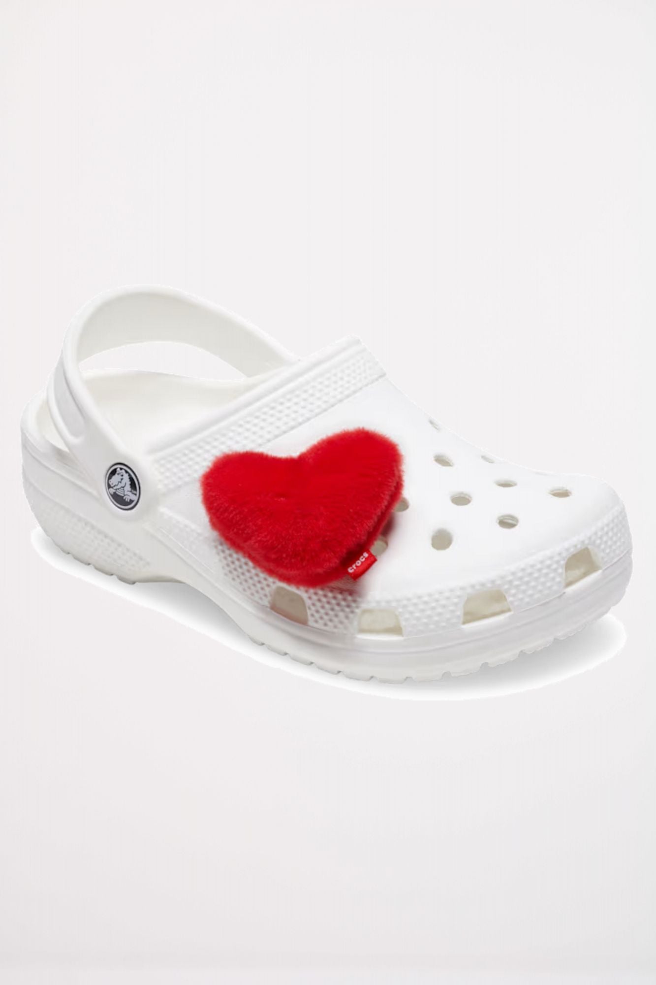 CROCS RED FUZZY HEART en color ROJO (3)