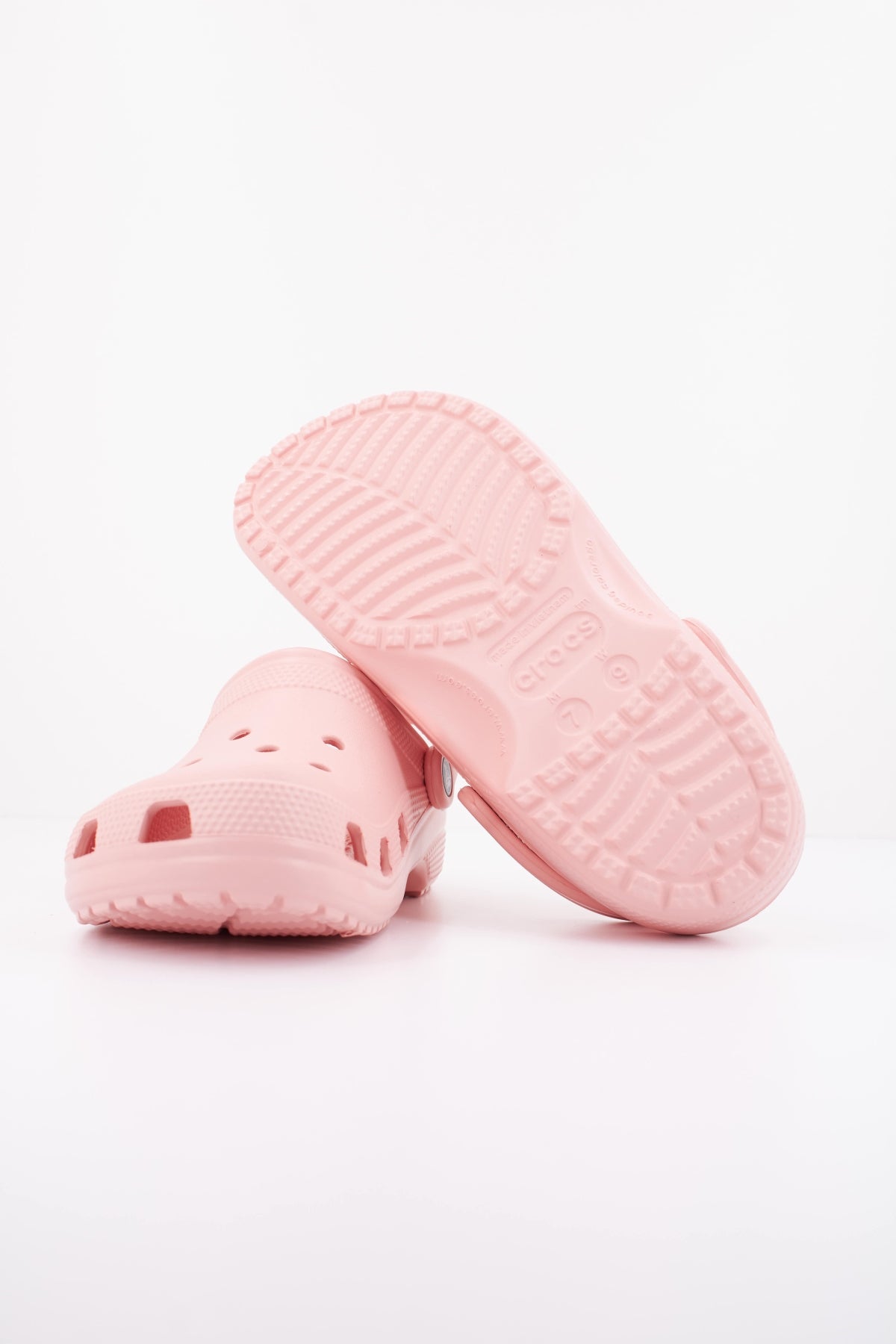CROCS CLASSIC CLOG 10001 en color ROSA (5)