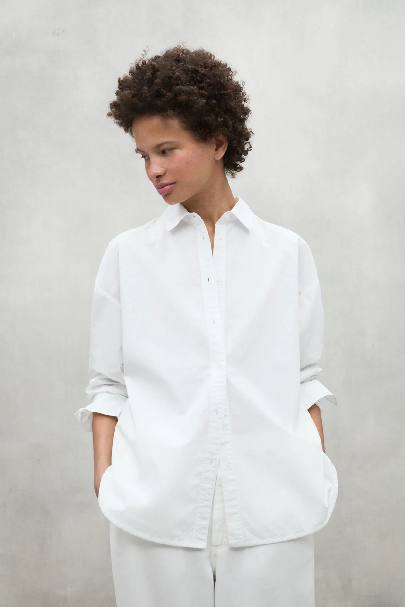 ECOALF DARIAALF LINEN SHIRT en color BLANCO (1)