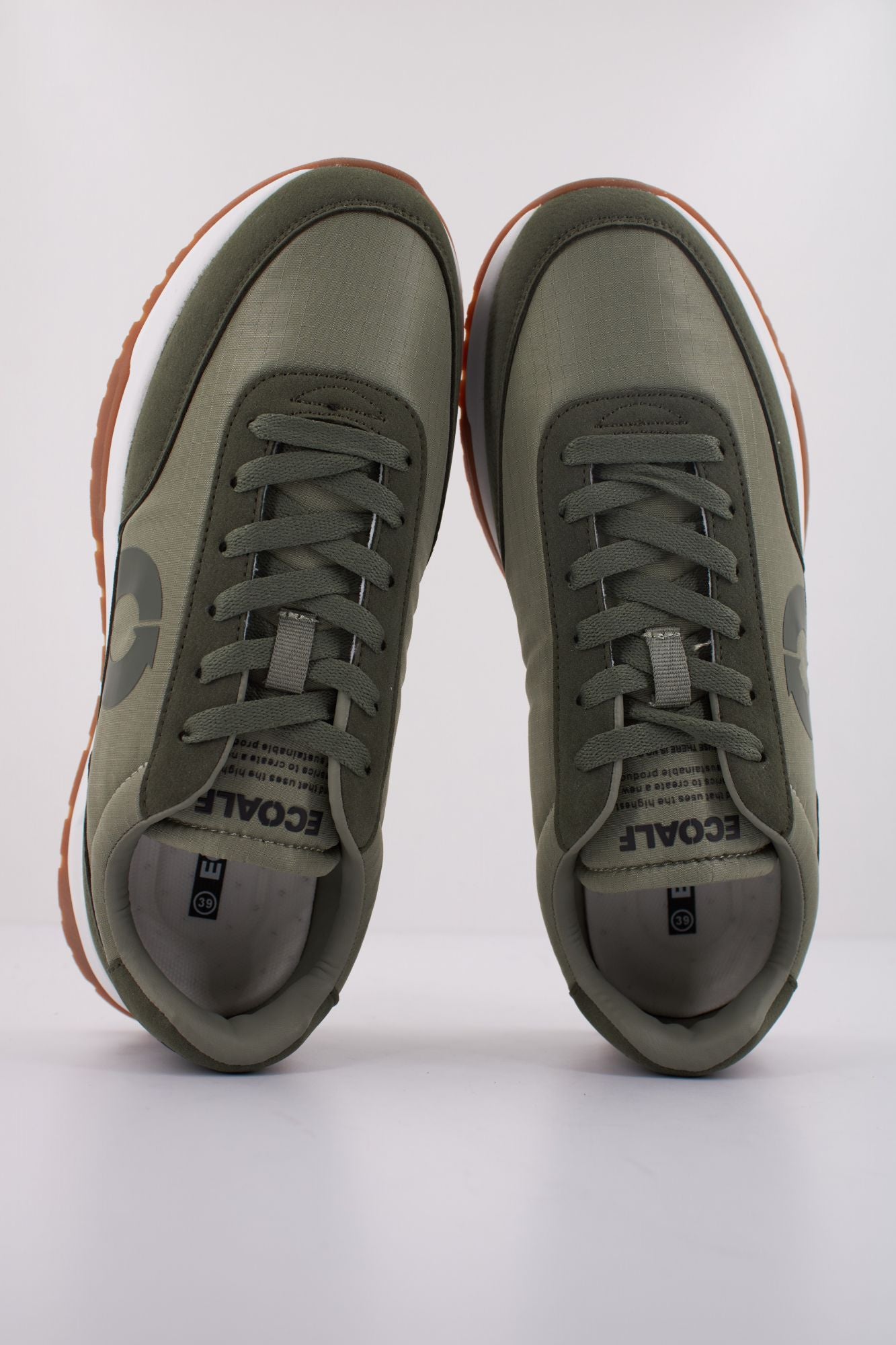 ECOALF VENTURA SNEAKERS WO en color VERDE (3)
