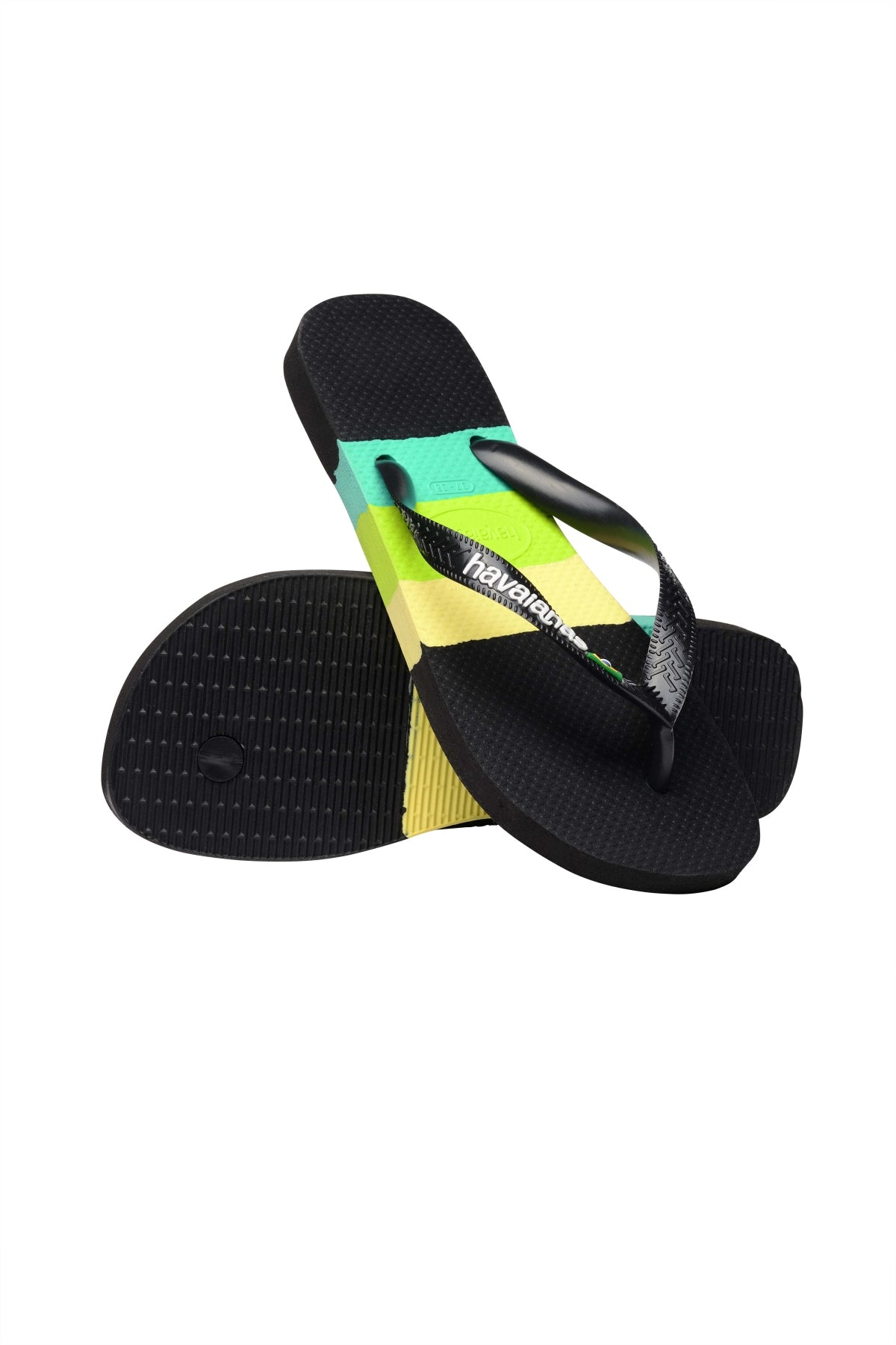 HAVAIANAS BRASIL TECH en color NEGRO (4)