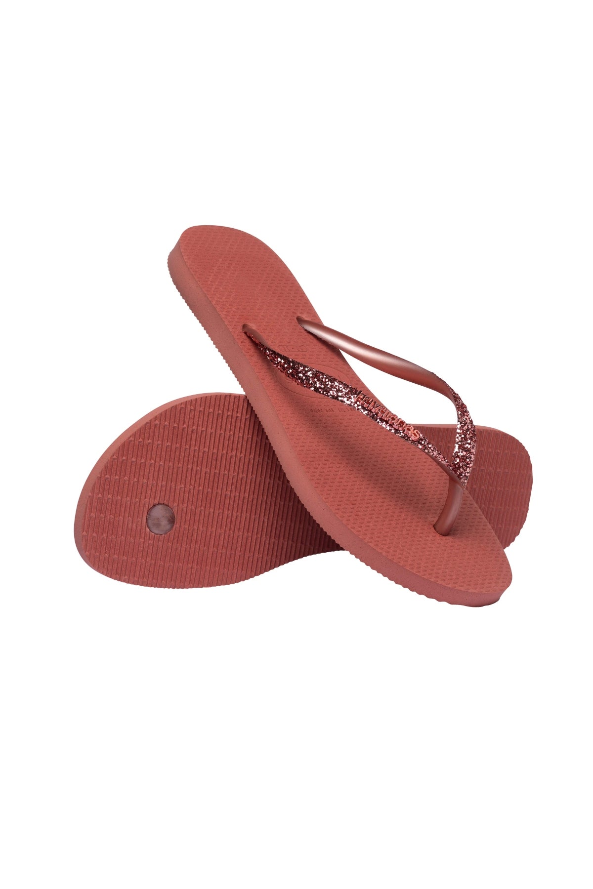 HAVAIANAS SLIM GLITTER II en color ROSA (4)