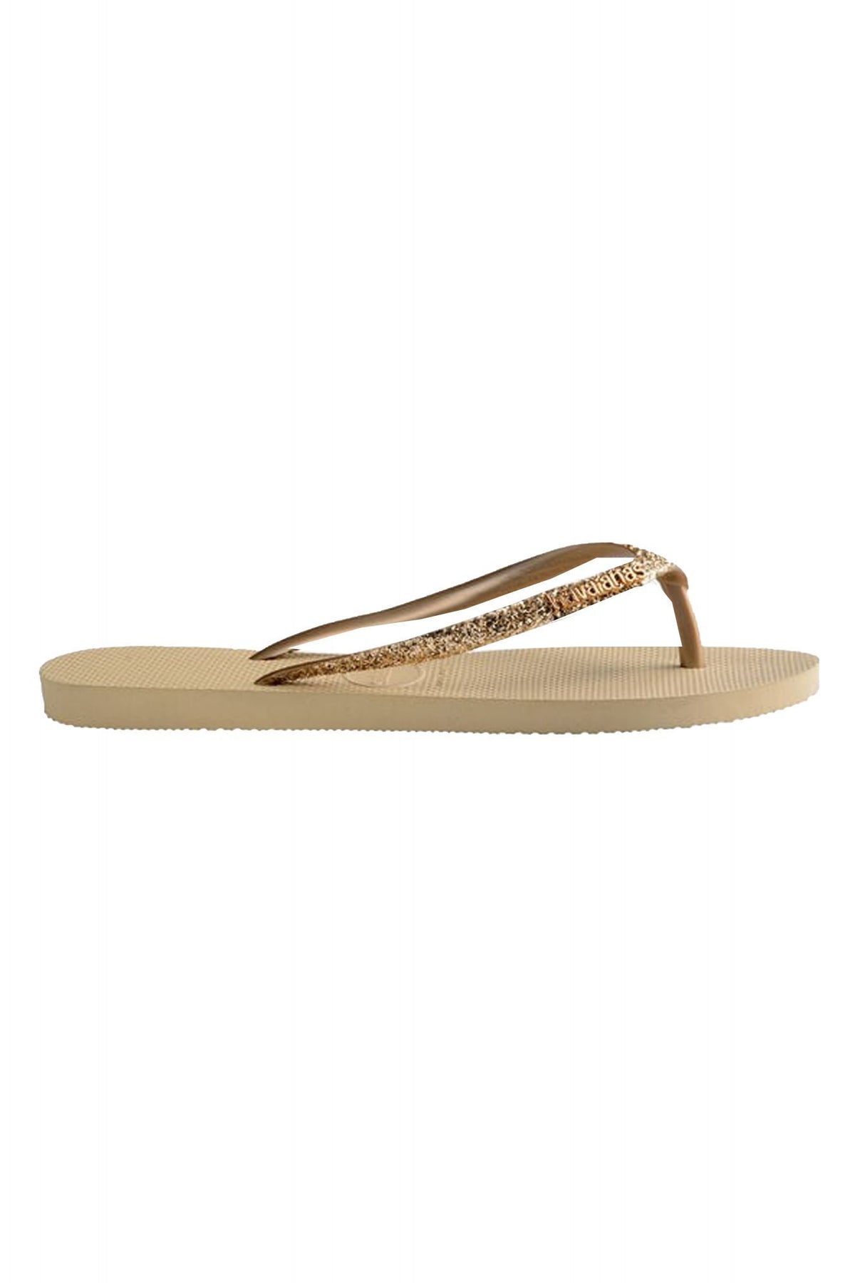 HAVAIANAS SLIM GLITTER II 4146975 en color MARRON (2)