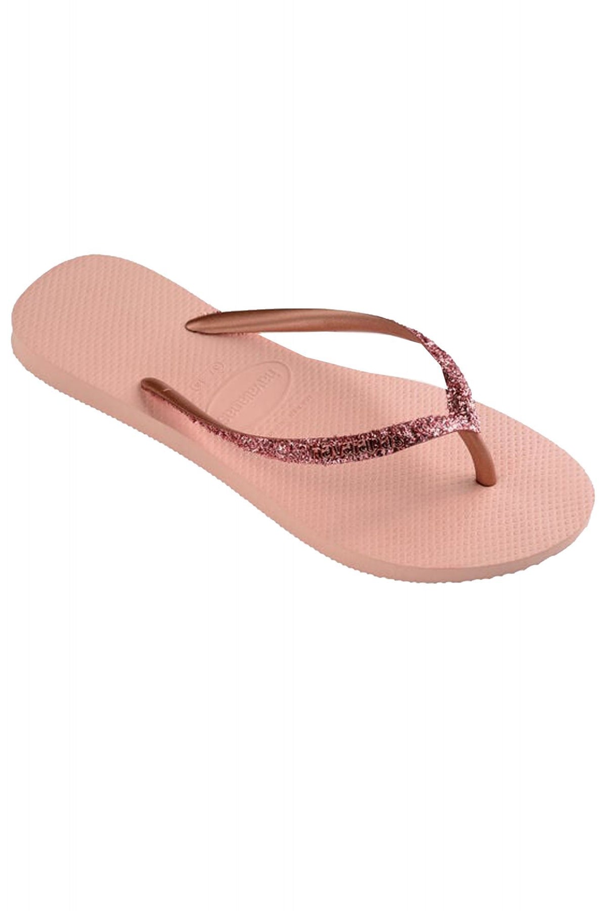 HAVAIANAS SLIM GLITTER II 4146975 en color ROSA (2)