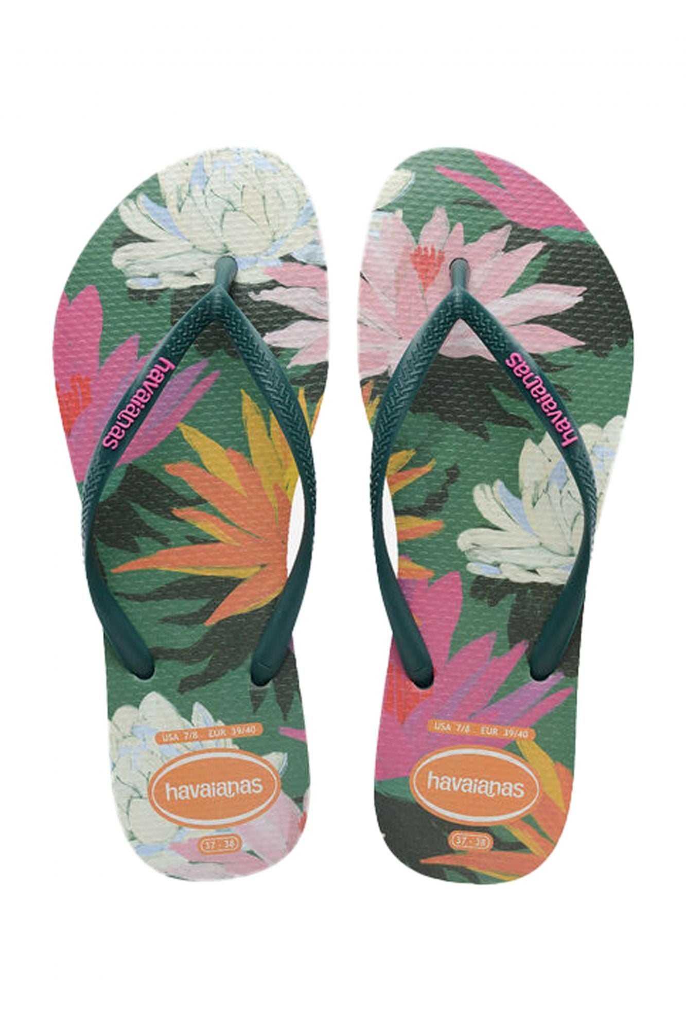 HAVAIANAS SLIM SUMMER en color VERDE (1)