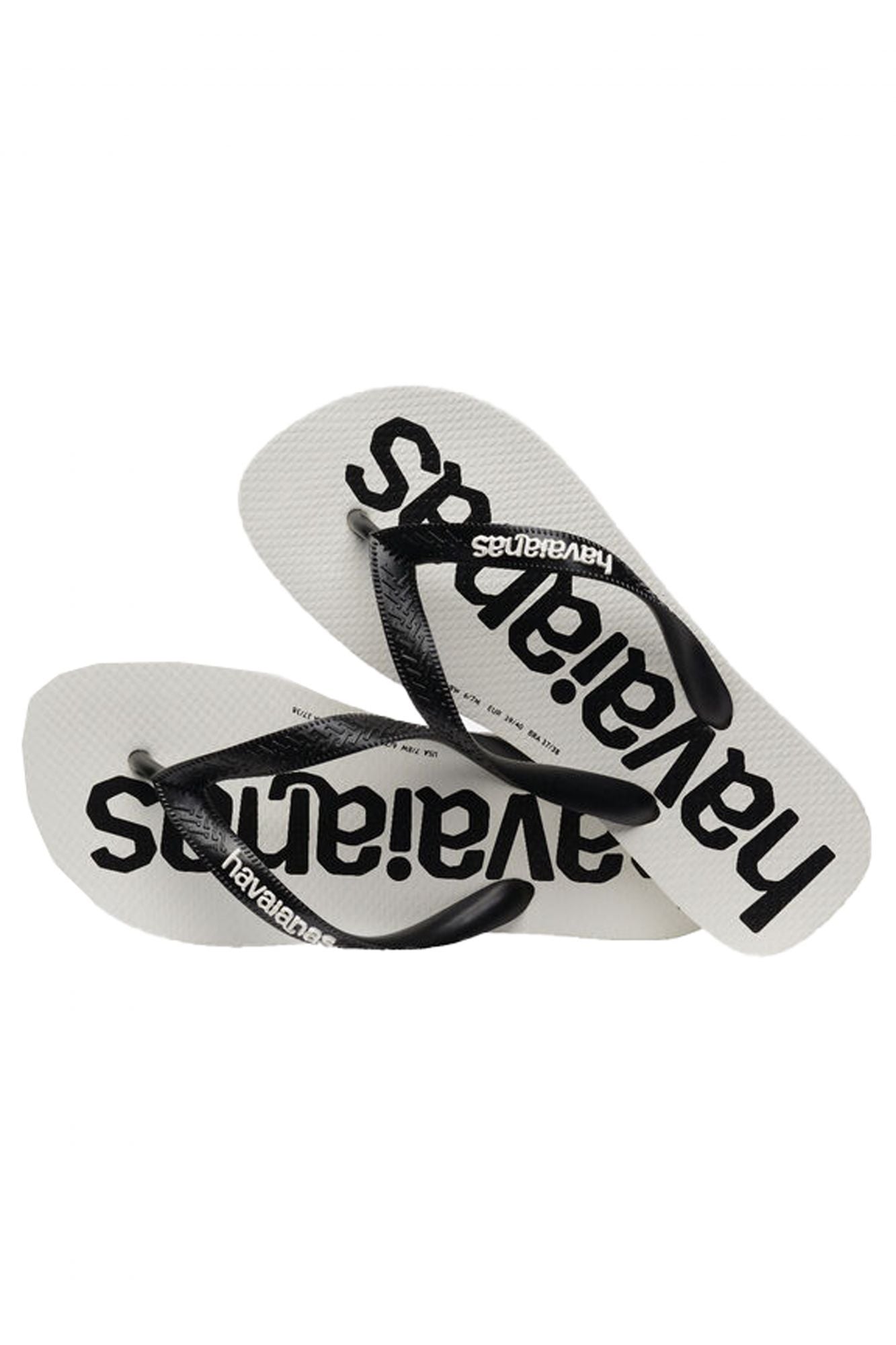 HAVAIANAS 4145741H HAV. TOP LOGOMANIA 2 en color BLANCO (4)