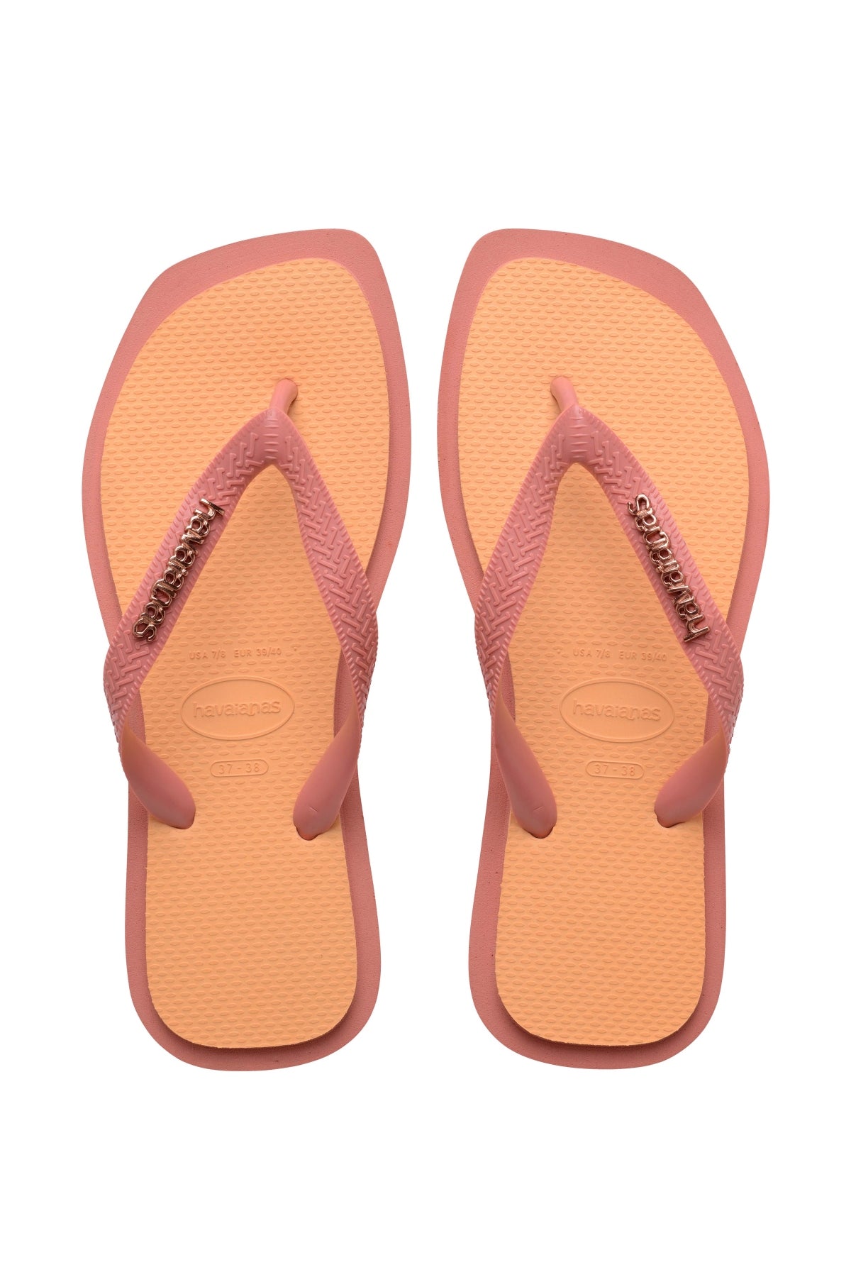 HAVAIANAS HAV. TOP SQUARE FUSION SS26 en color NARANJA (1)