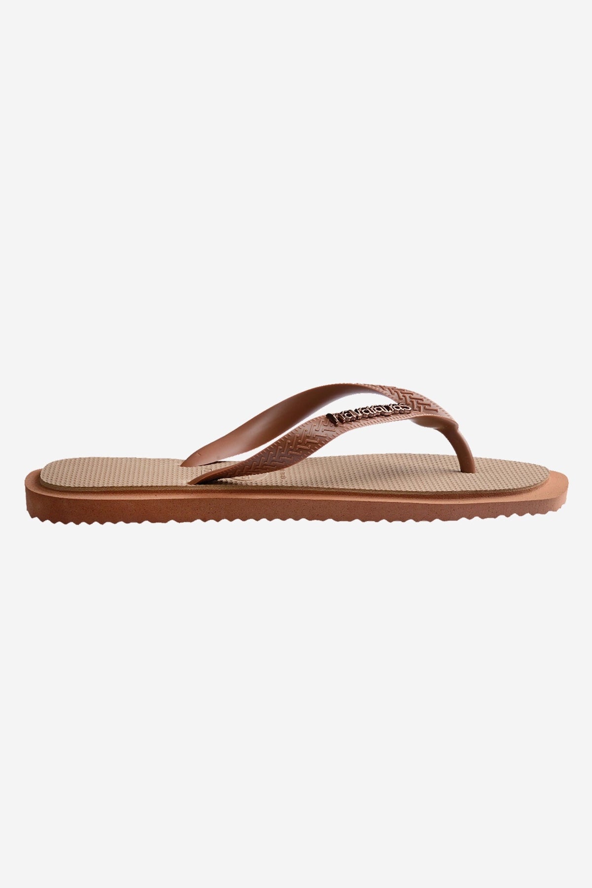 HAVAIANAS TOP SQUARE FUSION en color MARRON CLARO (2)