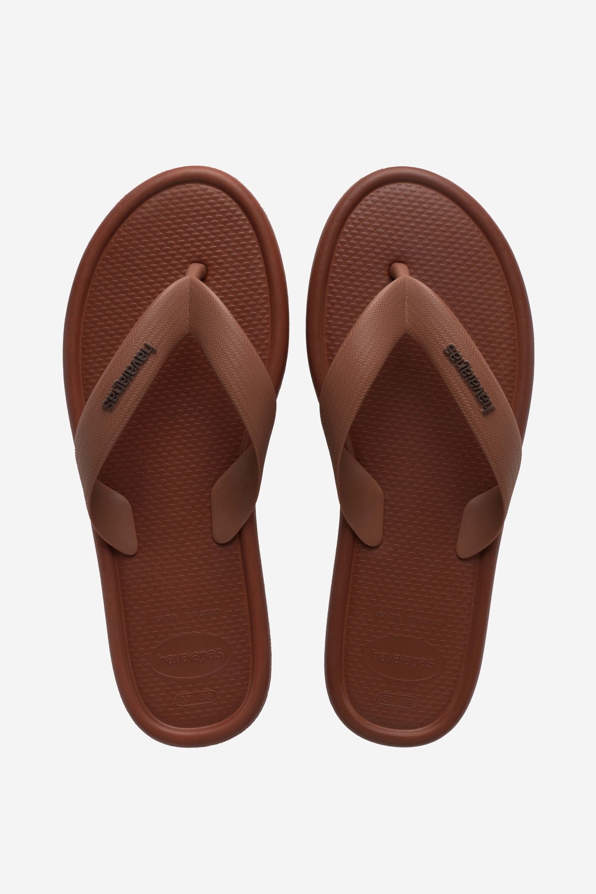 HAVAIANAS PUFFED UP en color MARRON (1)