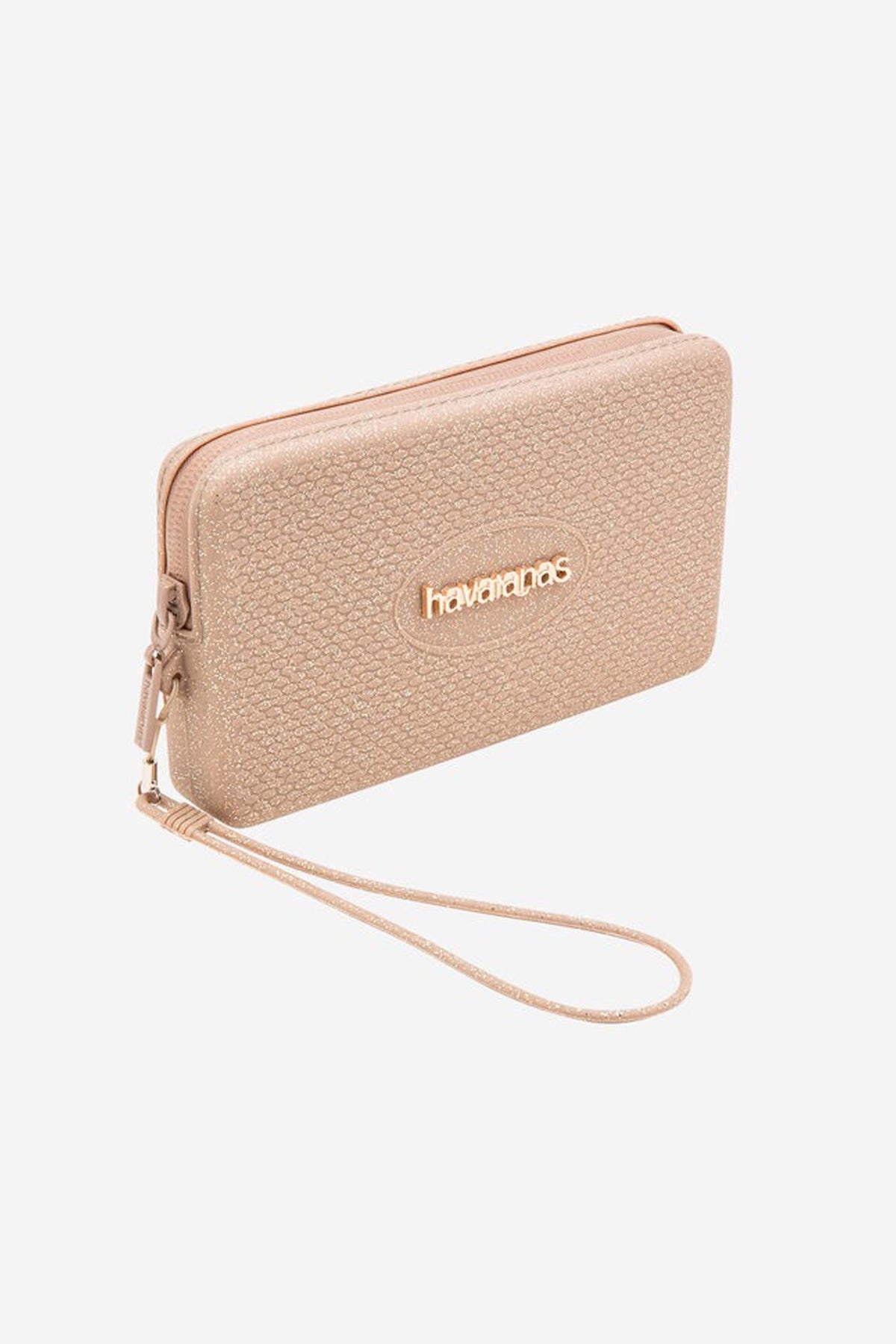 HAVAIANAS MINI BAG PLUS GLITTER en color ORO (1)