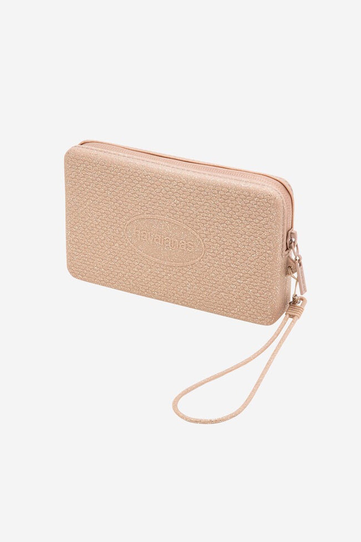 HAVAIANAS MINI BAG PLUS GLITTER en color ORO (3)