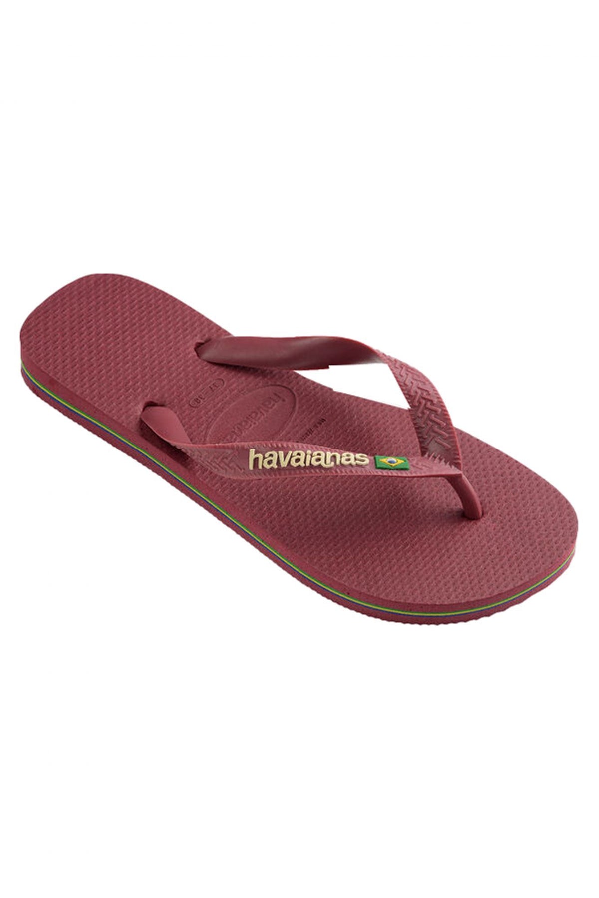 HAVAIANAS BRASIL LOGO 4110850 en color BURDEOS (2)