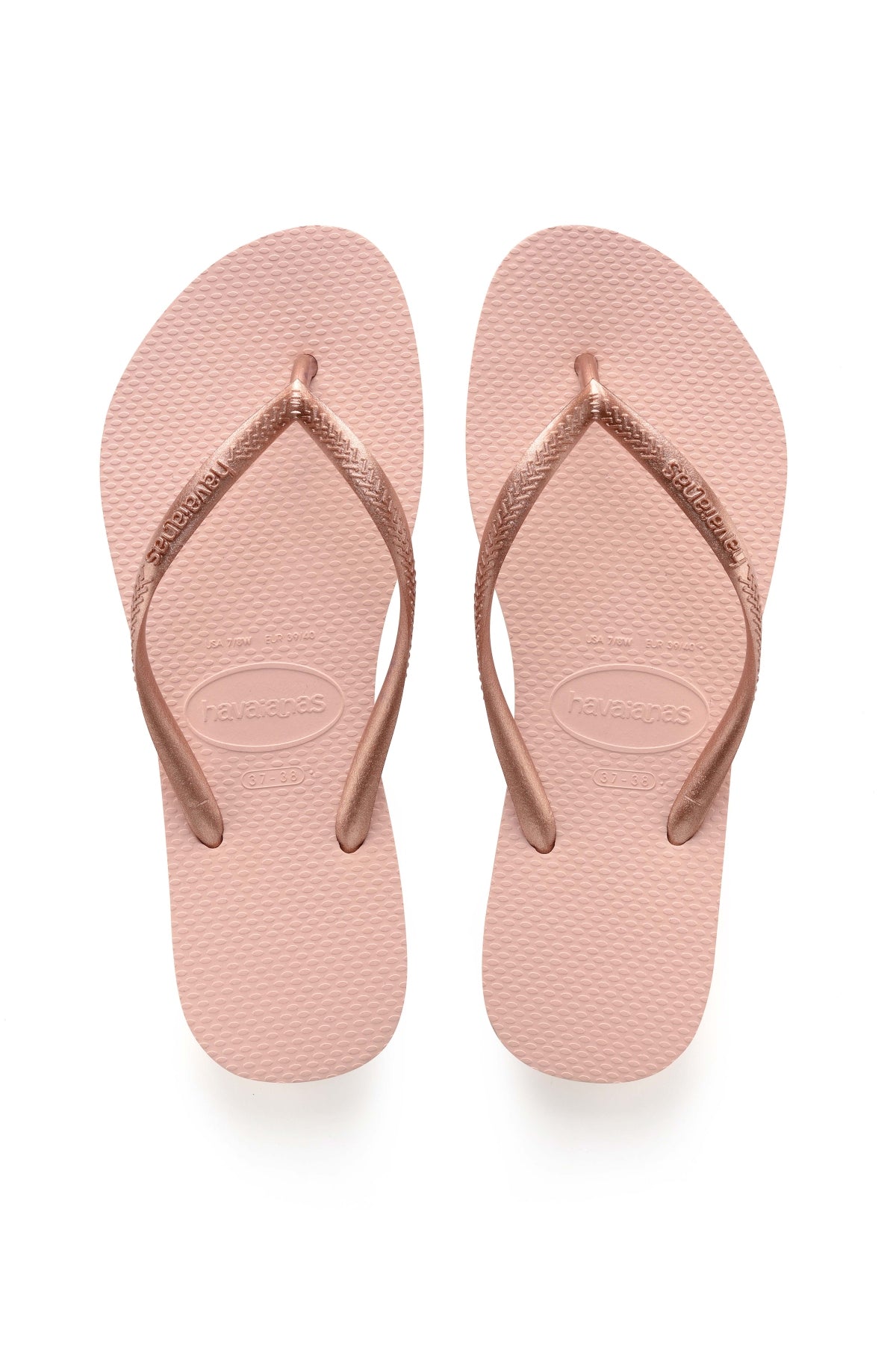 HAVAIANAS SLIM 4000030 en color BRONCE (1)