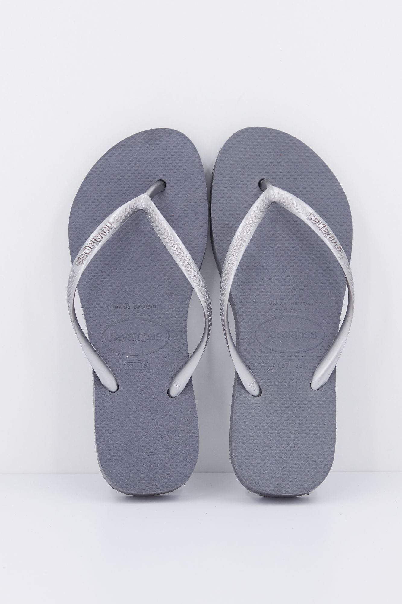 HAVAIANAS SLIM PLATFORM en color GRIS (1)