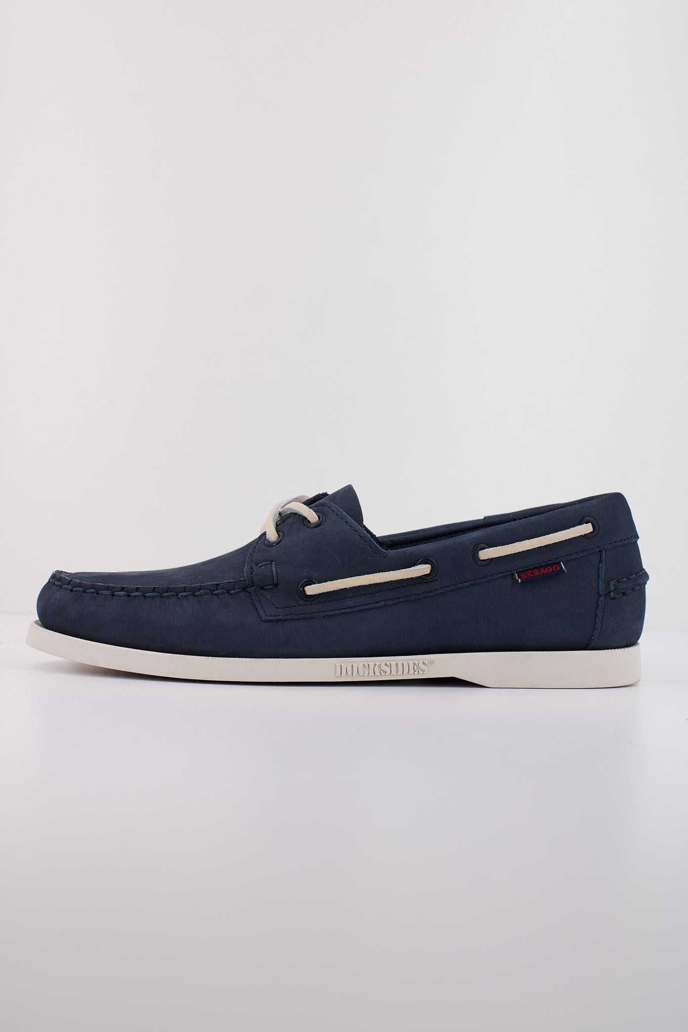 SEBAGO DOCKSIDES PORTLAND NUBUCK en color AZUL (1)
