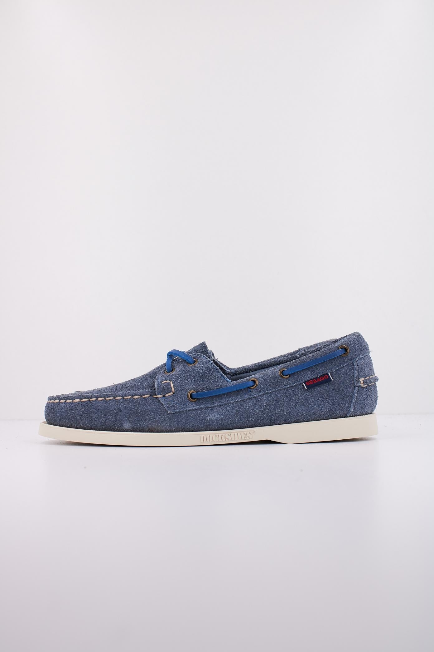 SEBAGO PORTLAND FLESH en color AZUL (1)