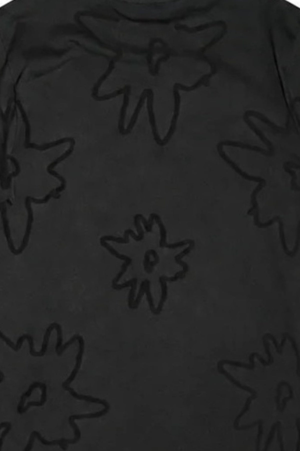 PICA PICA EDELWEISS FLOWER AOP en color NEGRO (3)